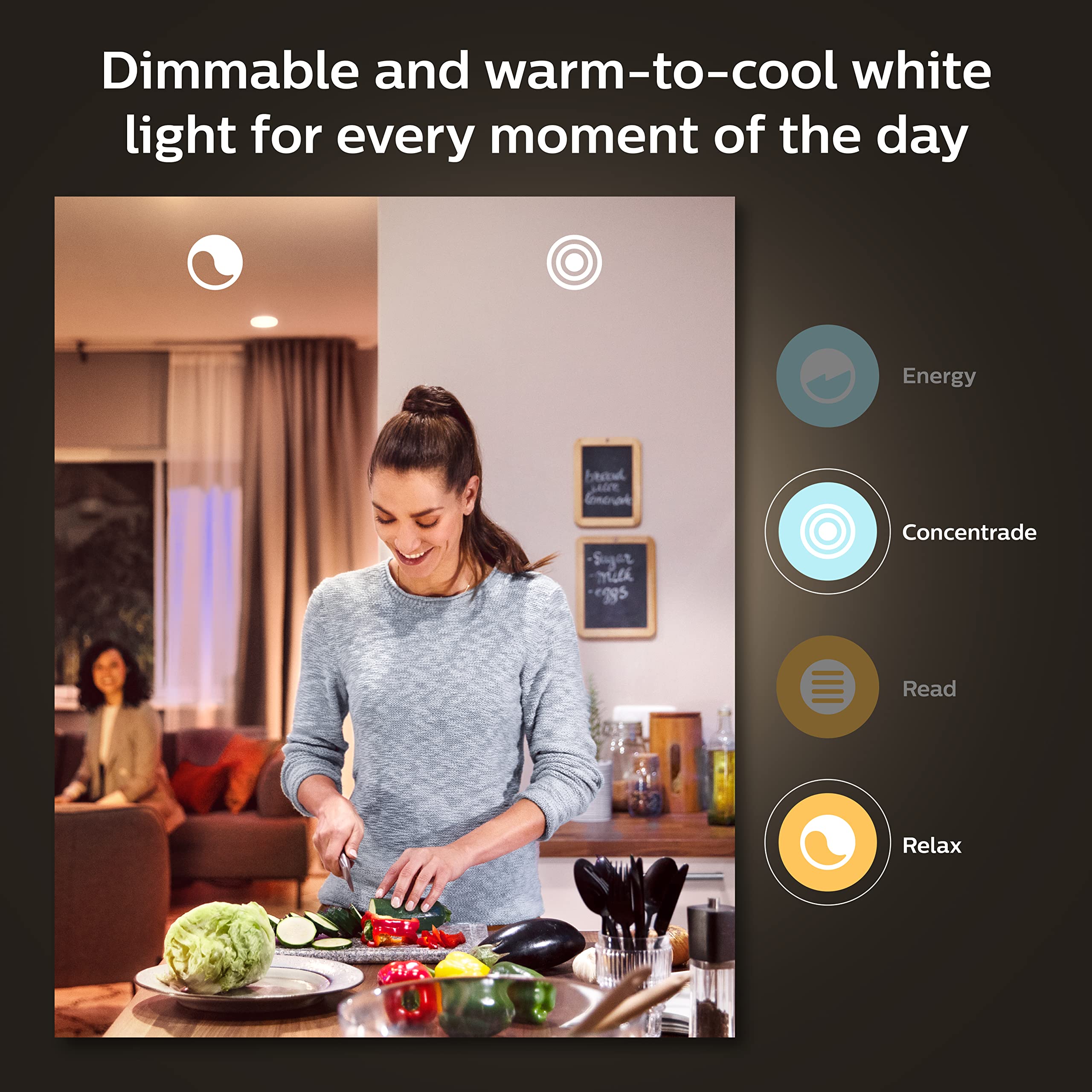 Philips Hue 75W Color Smart Button Starter Kit with 4 A19 Smart Bulbs & Hue Hub - Works with Alexa, Google Assistant & Apple HomeKit (563338) | Smart Lighting for Home Automation, Bedroom, Living Room & Office