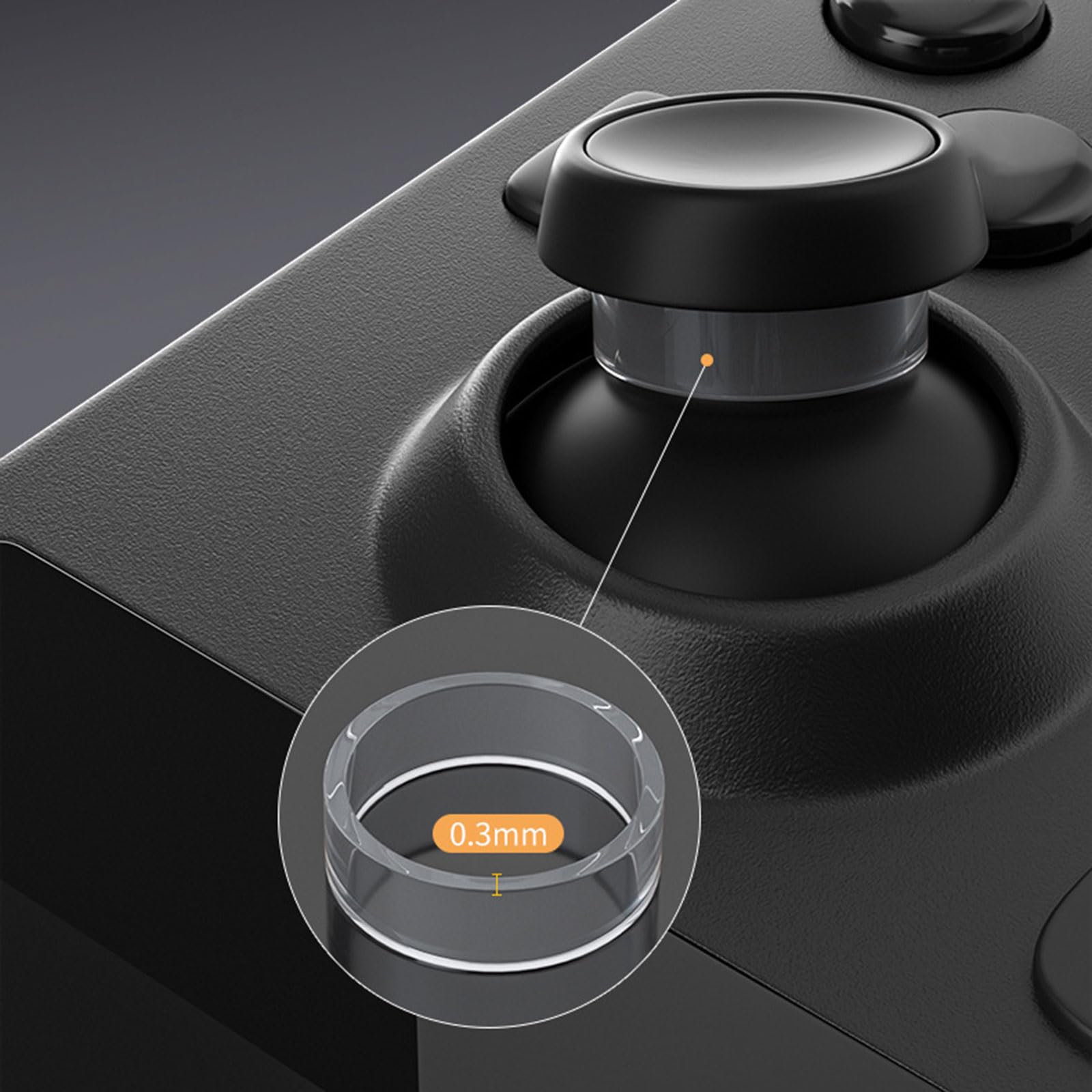 4pcs/8pcs Durable Silicone Rings - Anti-Slip Grip Covers for Gaming Controllers (PS5/Xbox/Switch) - Sweatproof & Comfortable Game Accessories for Long Gaming Sessions