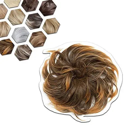 Messy Bun Hairpiece - Classic Updo Hair Accessory for Women | Perfect for Weddings, Parties & Everyday Wear