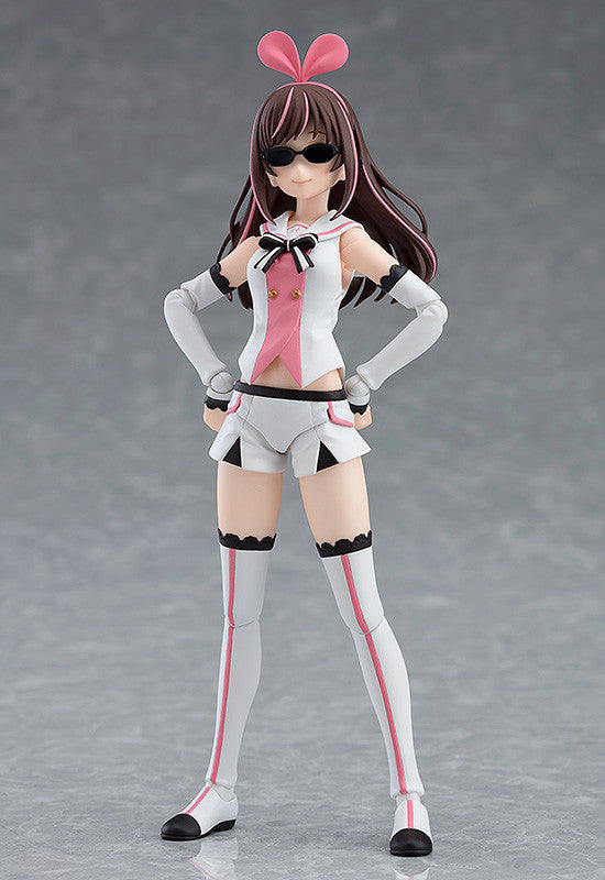 Figma #411 Kizuna Ai A.I. Channel Anime Action Figure - Collectible Virtual YouTuber Model for Display & Cosplay Enthusiasts