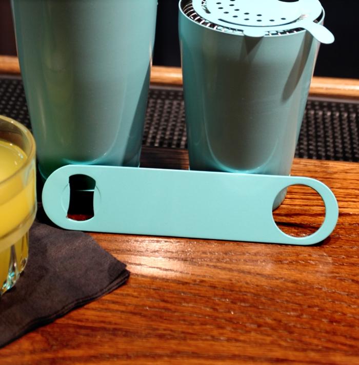 BarConic® SeaFoam Blue Speed Bottle Opener - Quick & Easy Beer & Soda Bottle Opener for Home, Bar, Party & Outdoor Use