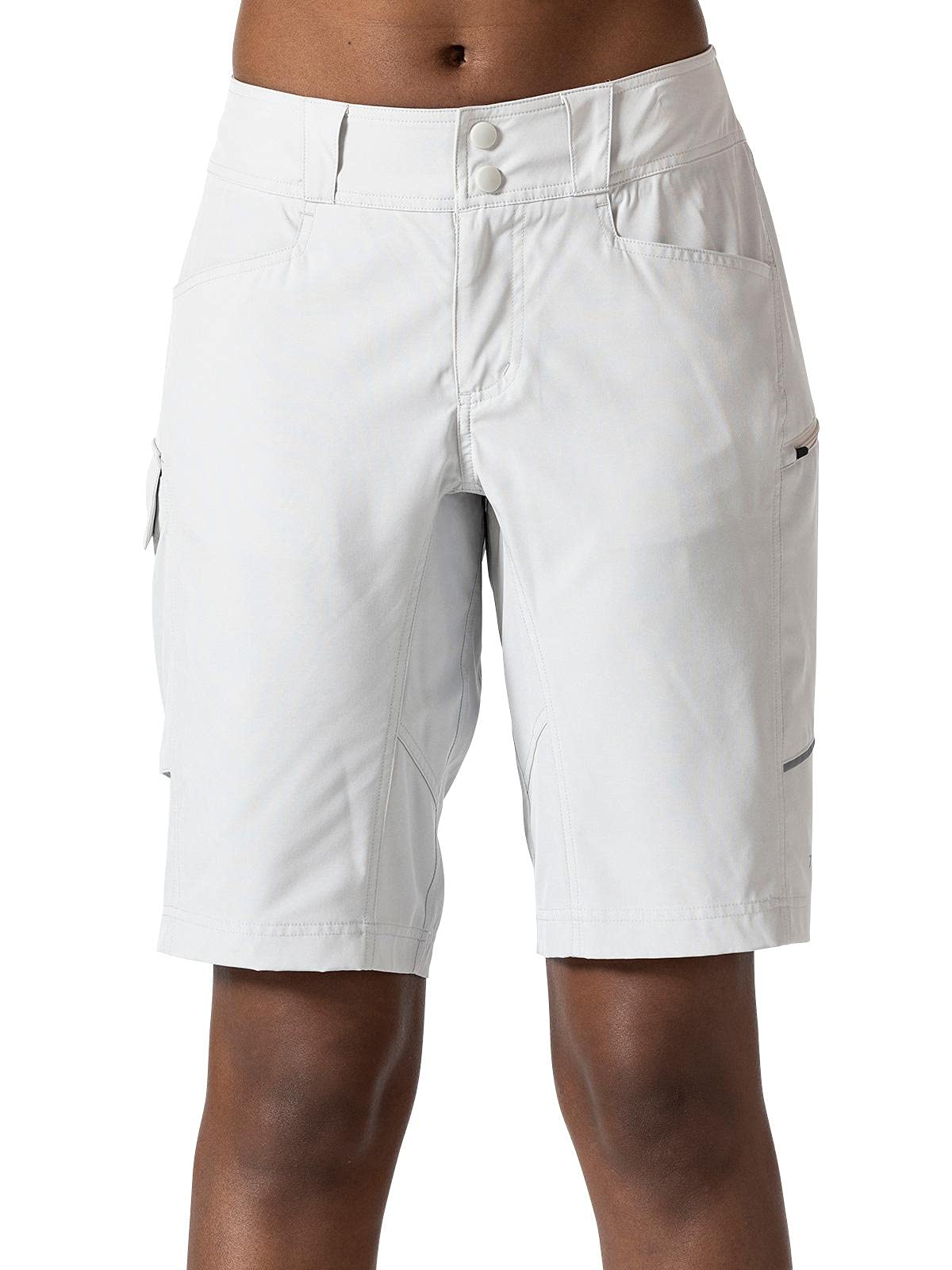 Terry Women's Metro Short Relaxed Fit Lite Bicycle Shorts with Detachable Padded Liner - Perfect for Cycling, Hiking, Travel & Outdoor Activities - Comfortable Activewear for Women