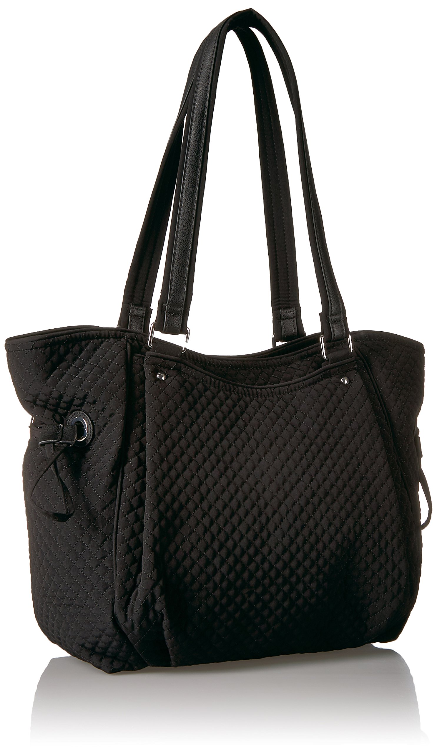 Vera Bradley Women's Microfiber Glenna Satchel Purse - Stylish Crossbody Bag for Work, Travel & Everyday Use