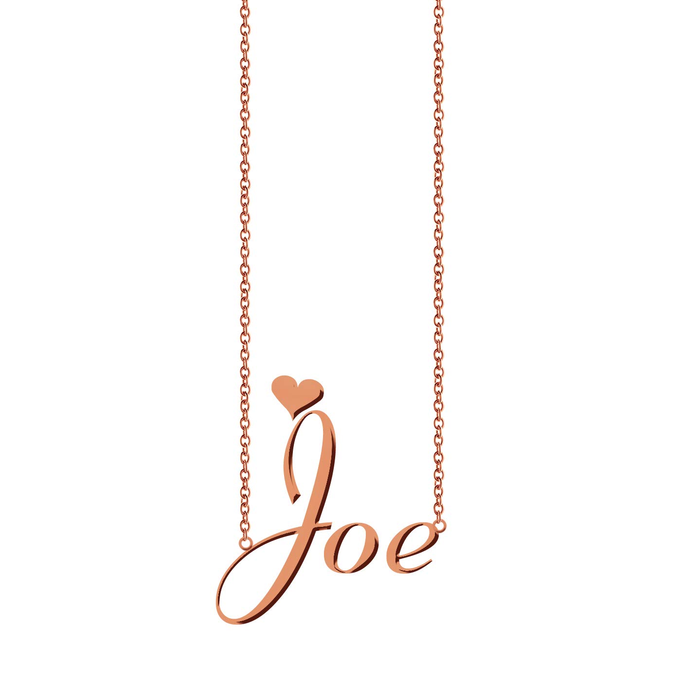 Personalized Name Pendant Necklace - Custom Engraved Jewelry Gift for Women, Men, Couples | Birthday, Anniversary, Valentine's Day Present | Elegant Layering Necklace for Everyday Wear