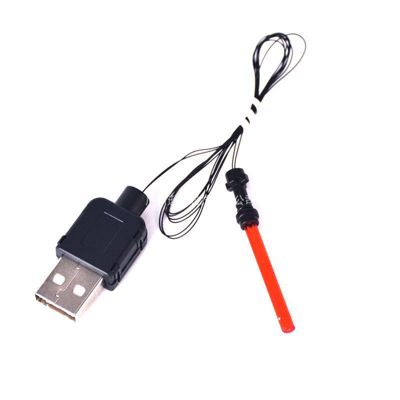 Star Wars Lightsaber LED Lights - 3pcs Mini Figure Parts for LEGO Building & Collectibles - Perfect for Cosplay, DIY Projects & Gift Giving