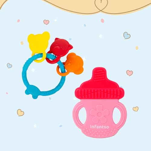 aniaml and pink bottle