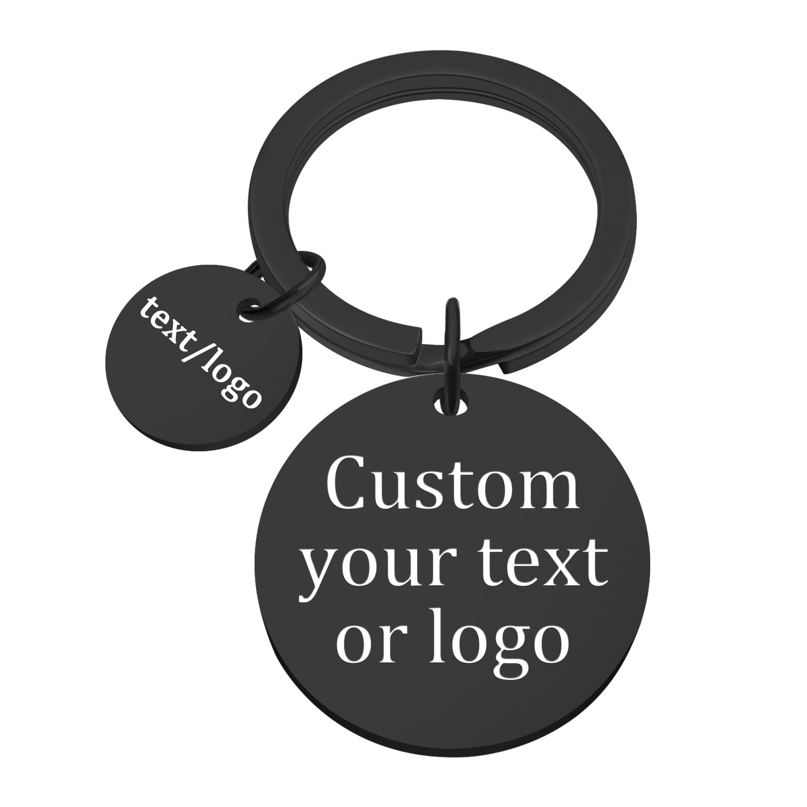 Personalized Stainless Steel Keychain - Custom Engraved Keyring for Men & Women - Unique Memorial Gift for Valentine's Day, Graduation, Birthday - Perfect for Everyday Carry, Housewarming & Anniversary Gifts