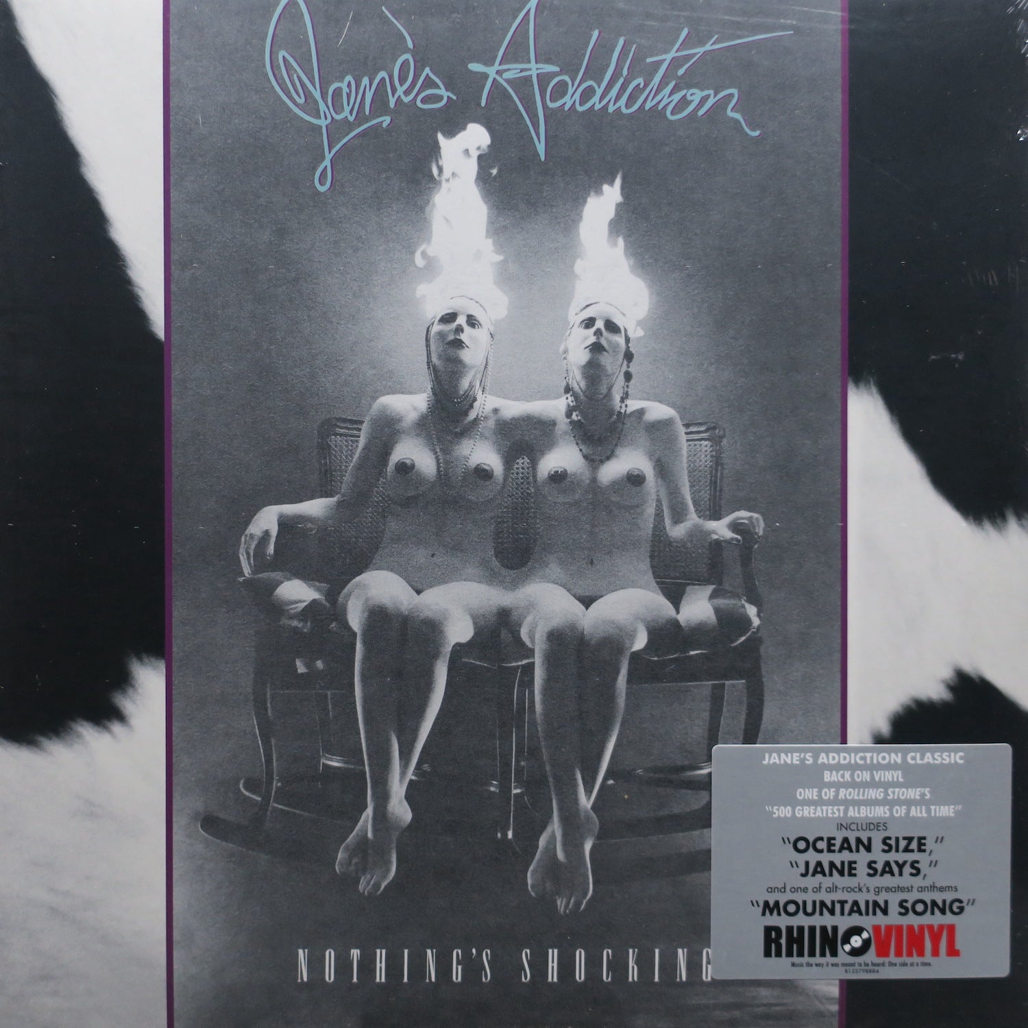 JANE'S ADDICTION 'Nothing's Shocking' 180 Gram Vinyl LP Record - Classic Alternative Rock Album for Music Collectors & Audiophiles - Perfect for Home Listening & Vinyl Enthusiasts