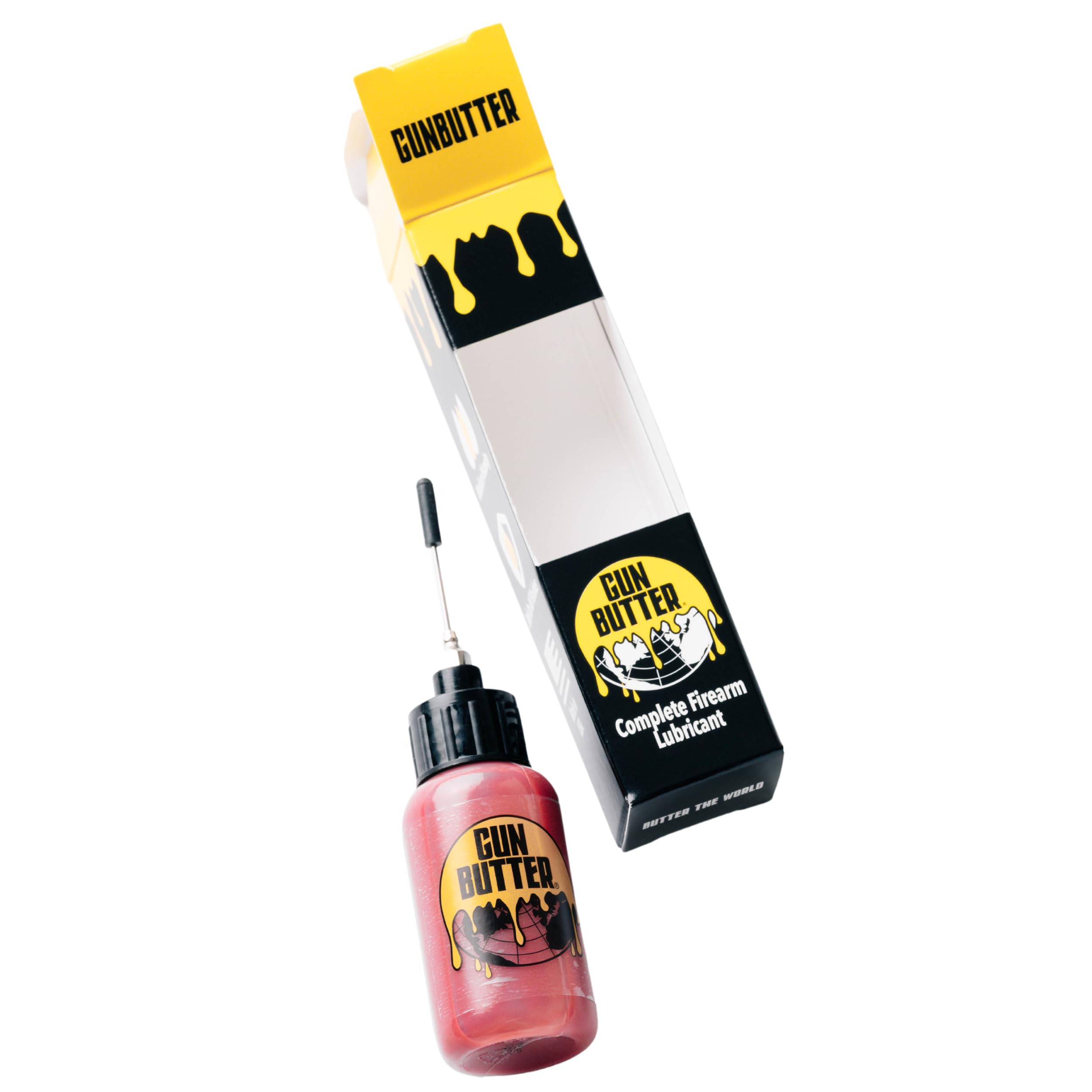 All-Purpose Gun Lubricant & Cleaner Oil (1 fl oz) - Needle Oiler for Pistols, Rifles, Firearms & Bores | Weatherproof & Extreme Temperature Resistant | Perfect for Hunting, Shooting Range & Firearm Maintenance