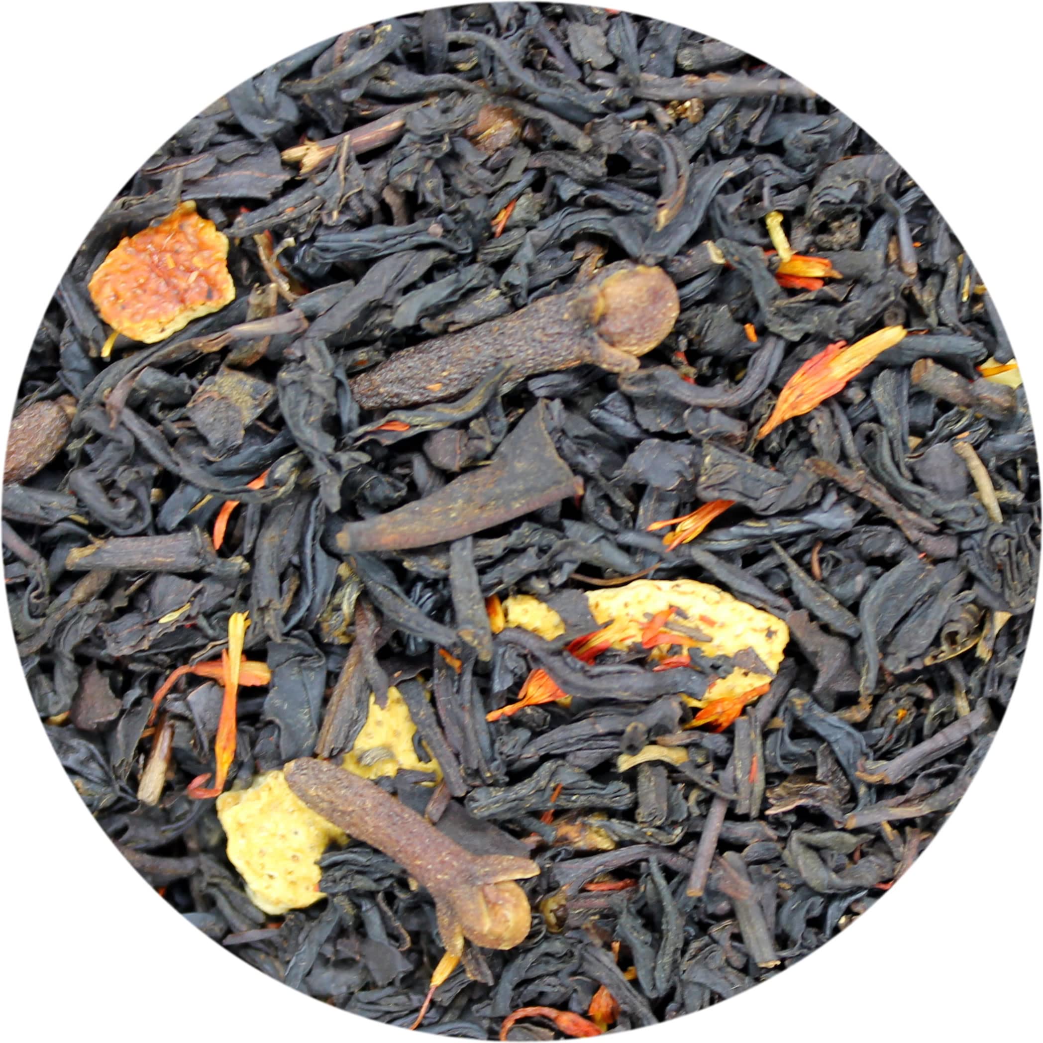 Premium Hazelnut Orange Black Tea Bags - Single Serve for Gourmet Tea Lovers | Perfect for Afternoon Tea, Gifts & Relaxation Moments