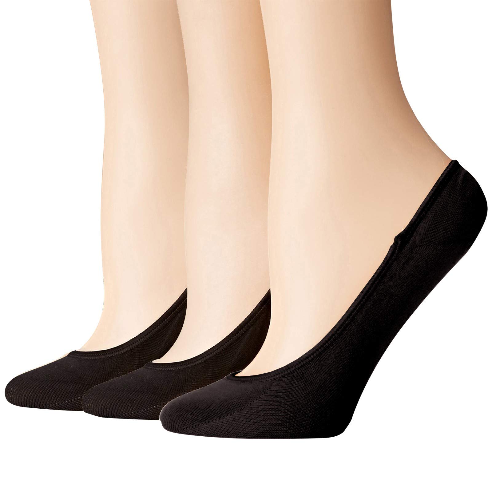 Ultra Soft Gel Liner Microfiber Women's Comfort Socks - Non-Slip Cushioned Footwear for Running, Yoga & Everyday Wear