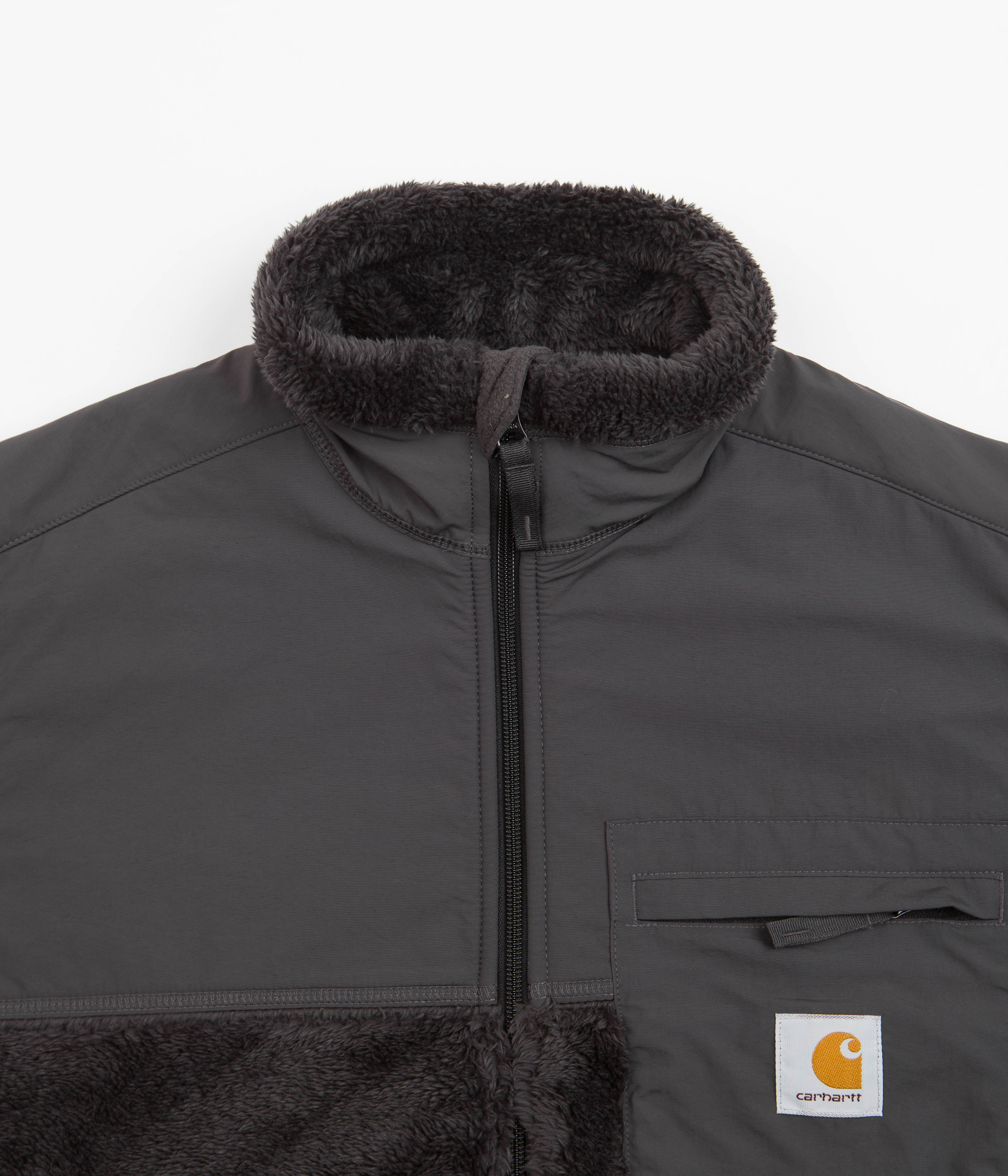Carhartt Jackson Sweat Jacket for Men - Heavyweight Fleece-Lined Work Jacket with Hood - Durable Outdoor Workwear for Construction, Hunting & Cold Weather