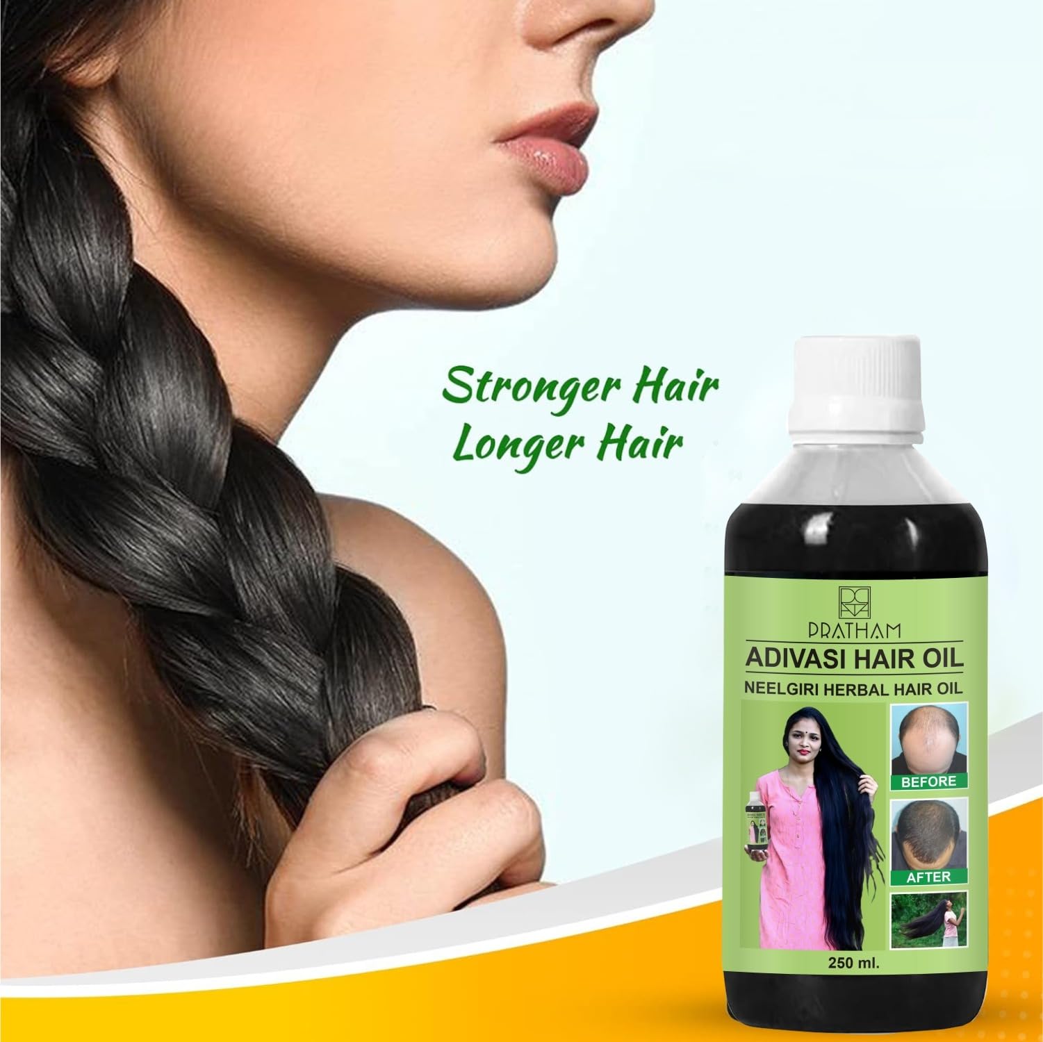 **Adivasi Original Neelambari & Nilgiri Herbal Hair Oil for Hair Fall Control - 250ml (Pack of 1) | Natural Ayurvedic Remedy for Stronger, Healthier Hair | Perfect for Daily Hair Care & Scalp Nourishment**
