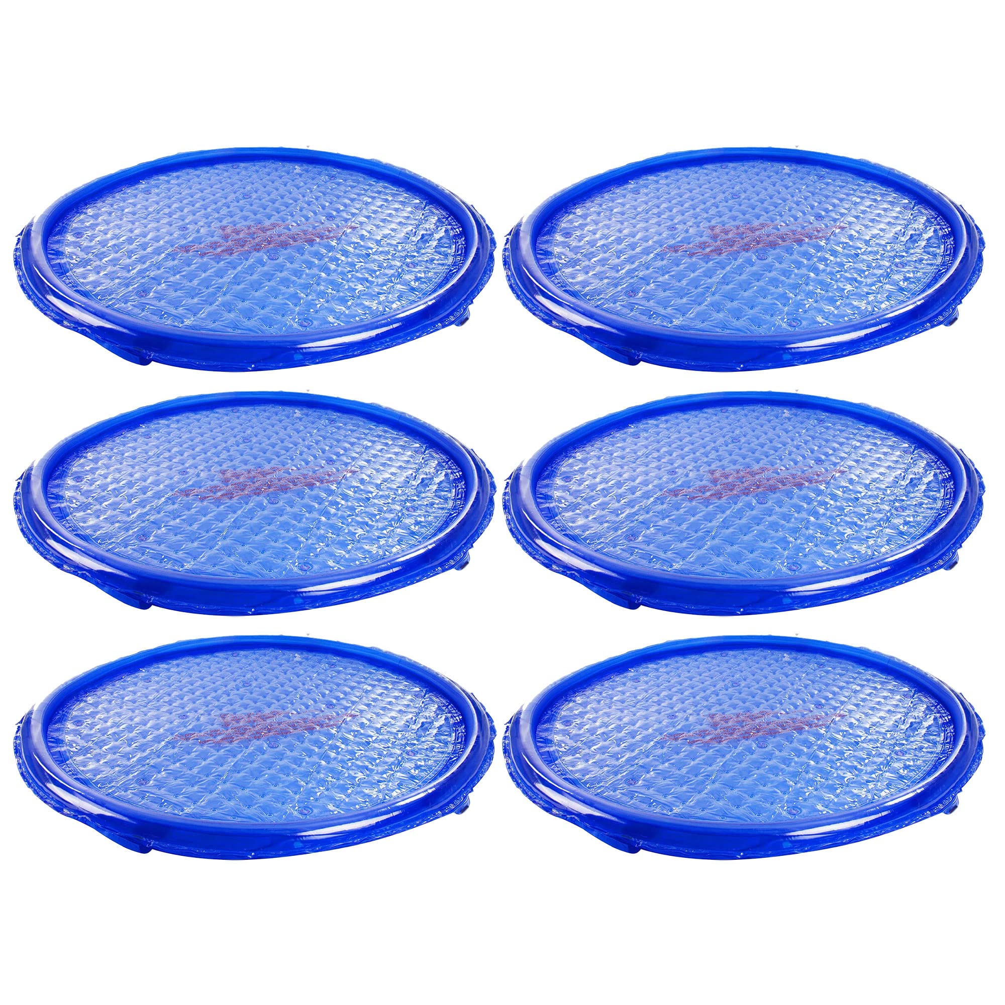 Solar Pool Heater Cover - 6 Pack UV Resistant Sun Rings for Inground & Above Ground Swimming Pools & Hot Tubs | Efficient Solar Heating Accessory | Perfect for Backyard, Spa & Outdoor Water Heating