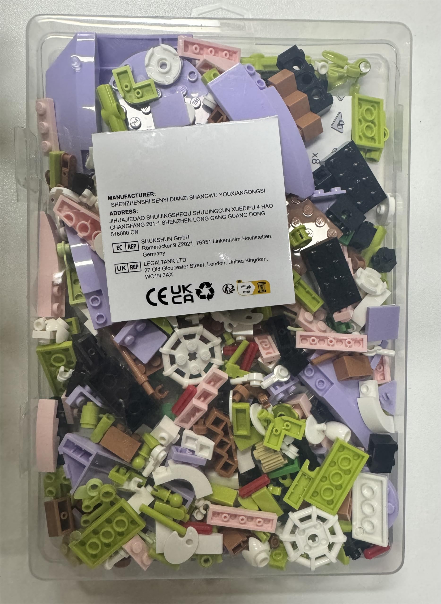 OSDUE Artificial Bonsai Flower Building Blocks Kit - DIY Botanical Collection Bonsai Blocks for Home Decoration, Creative Gift Idea for Adults & Teens | Perfect for Office Desk Decor, Birthday Presents & Relaxing Building Projects