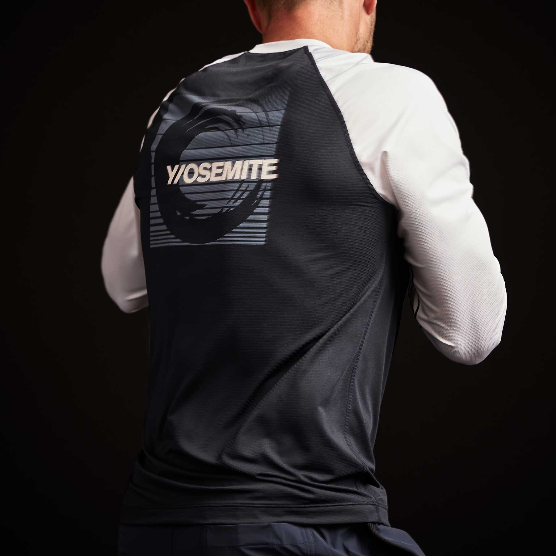 Yosemite Colorblock Performance Raglan T-Shirt - Deep Blue/White | Athletic & Casual Wear for Men & Women
