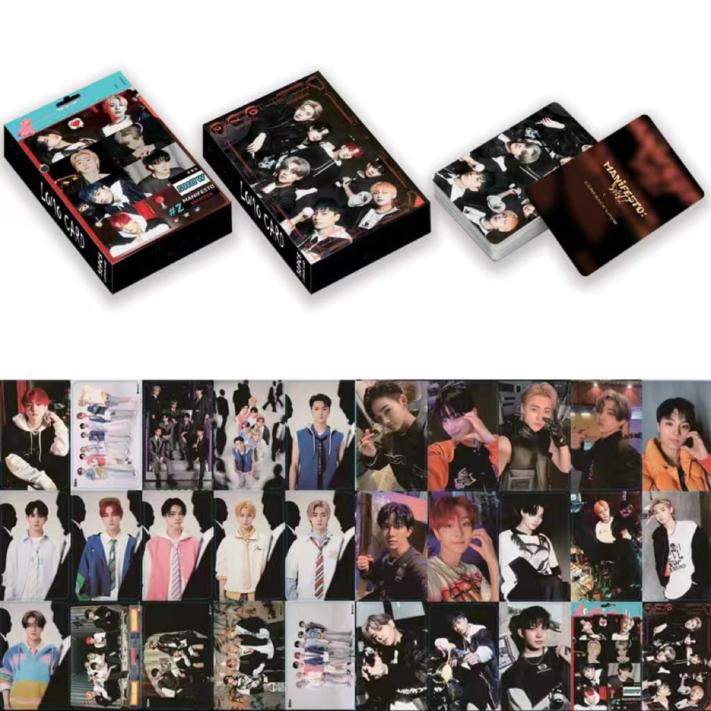 5 Pack/150 PCS Double-Sided Lomo Photocards Set - Kpop Fans Merchandise, Aesthetic Photo Cards for Collectors, Scrapbooking, Journaling & Gift Giving