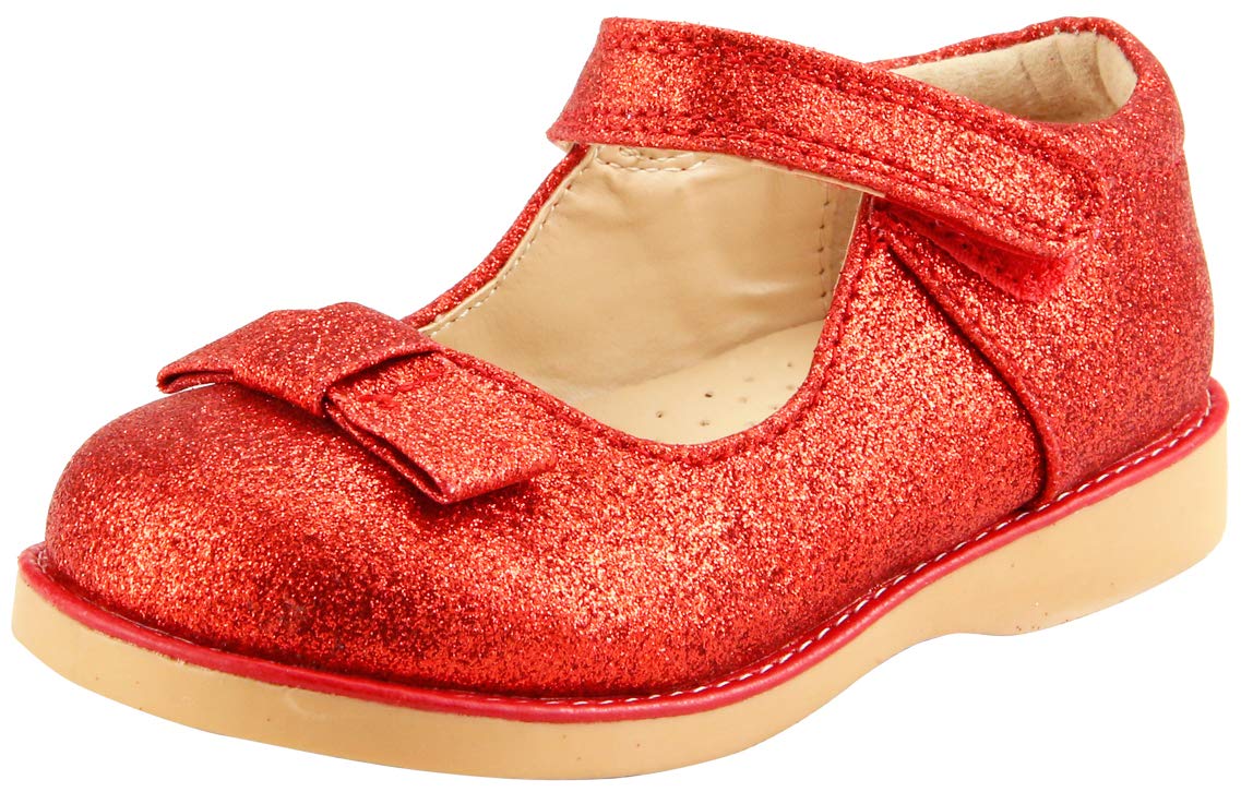 Toddler Mary Jane Flats - Girls Dress Shoes for School & Play
