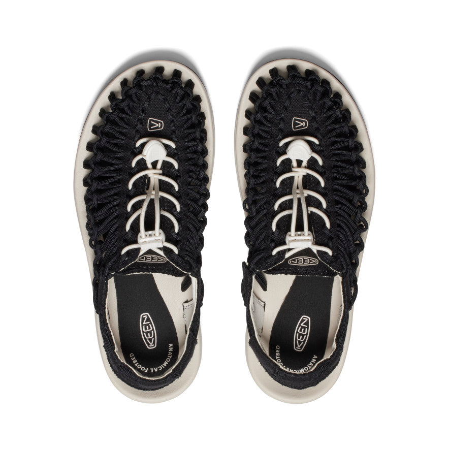 Women's UNEEK Canvas Shoes - Black/Birch | Comfortable & Stylish Slip-On Sneakers for Casual Wear, Walking & Outdoor Activities