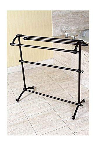 Kingston Brass SCC2295 Oil Rubbed Bronze Pedestal Towel Rack 29.5