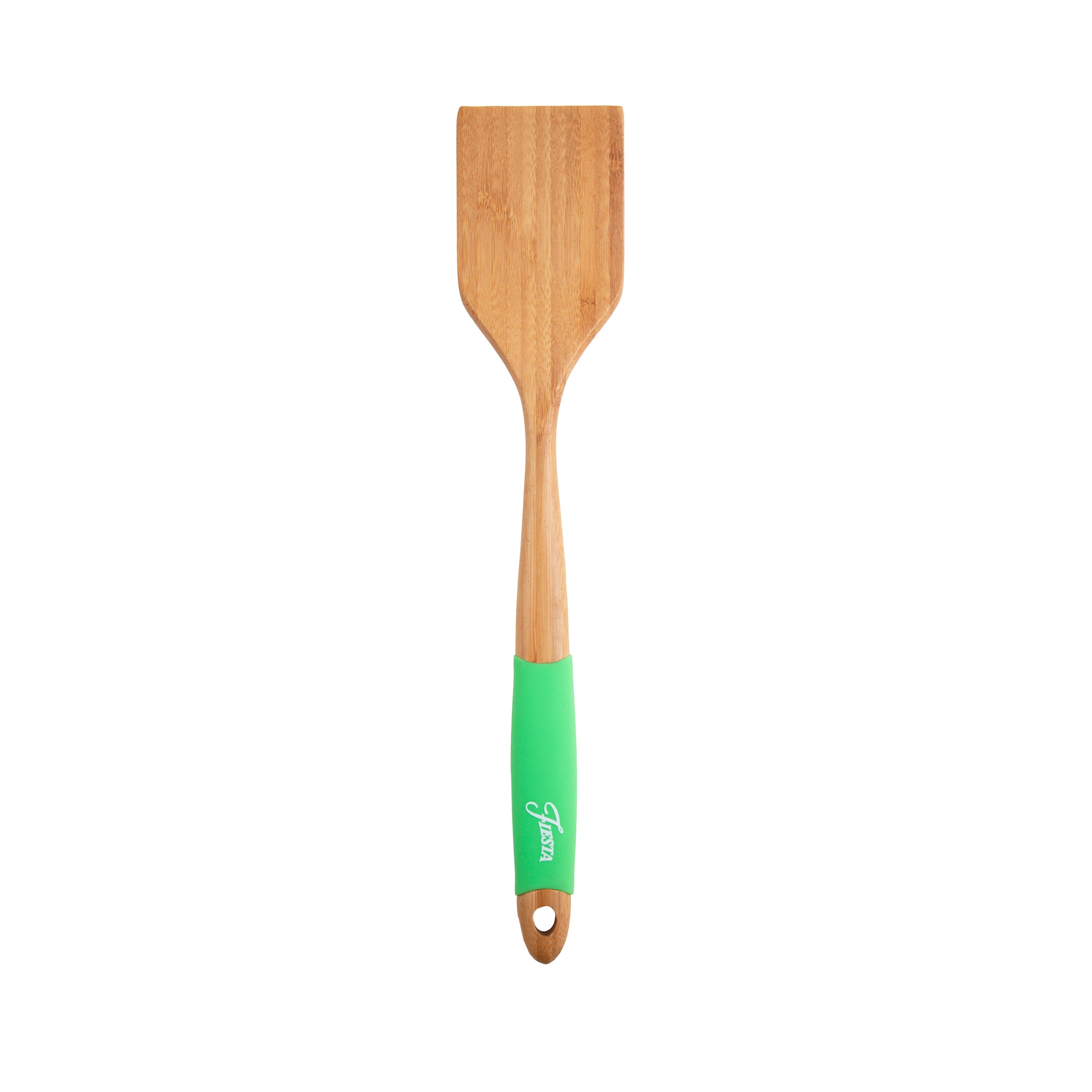 Premium 5-Piece Bamboo & Silicone Kitchen Utensil Set - Non-Slip Heat Resistant Cooking Tools for Baking, Stirring, Serving - Perfect for Home Chefs & Eco-Friendly Kitchens