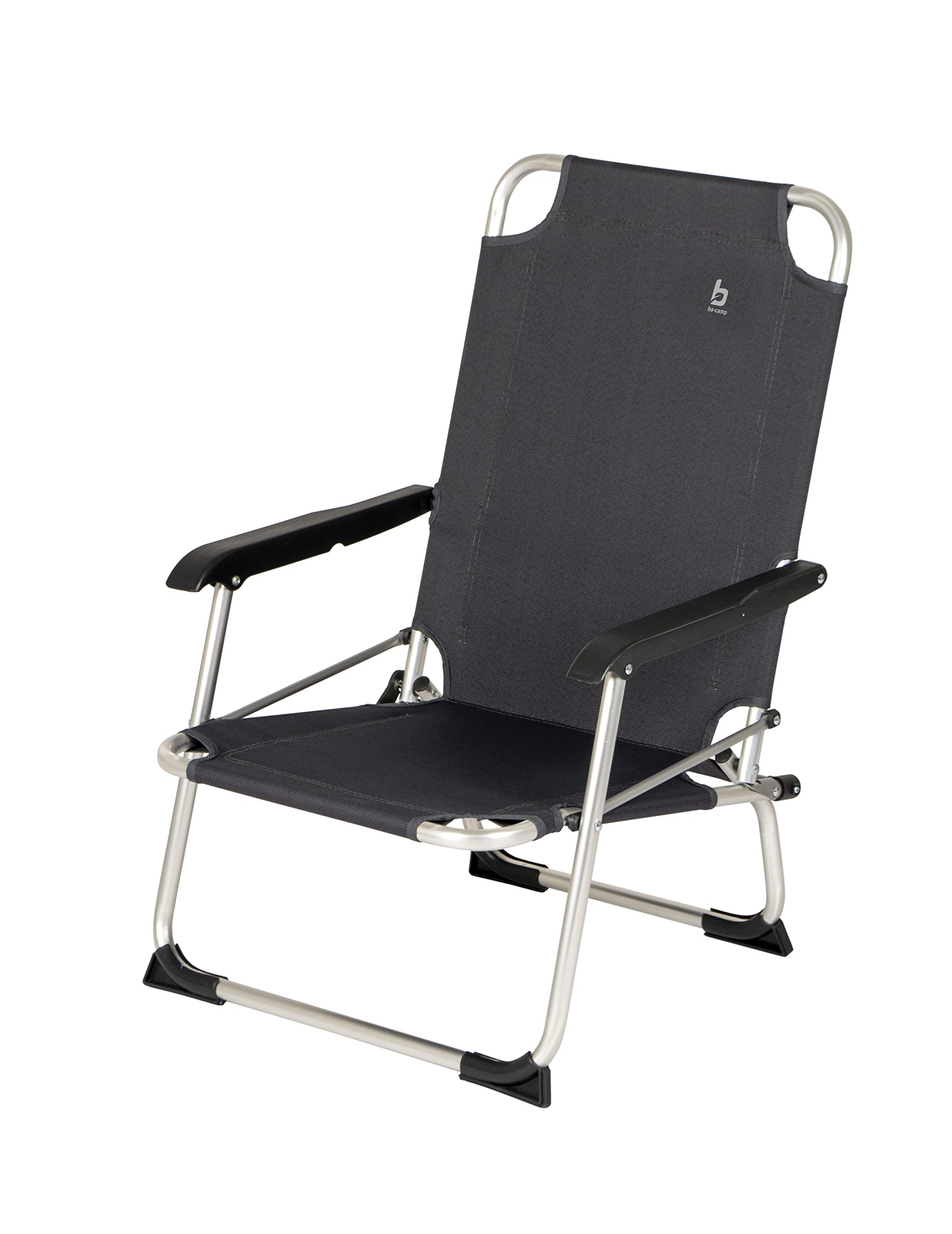 BC Copa Rio Beach Chair - Lightweight & Portable Folding Chair for Outdoor, Camping, Picnics & Beach - Graphite Color