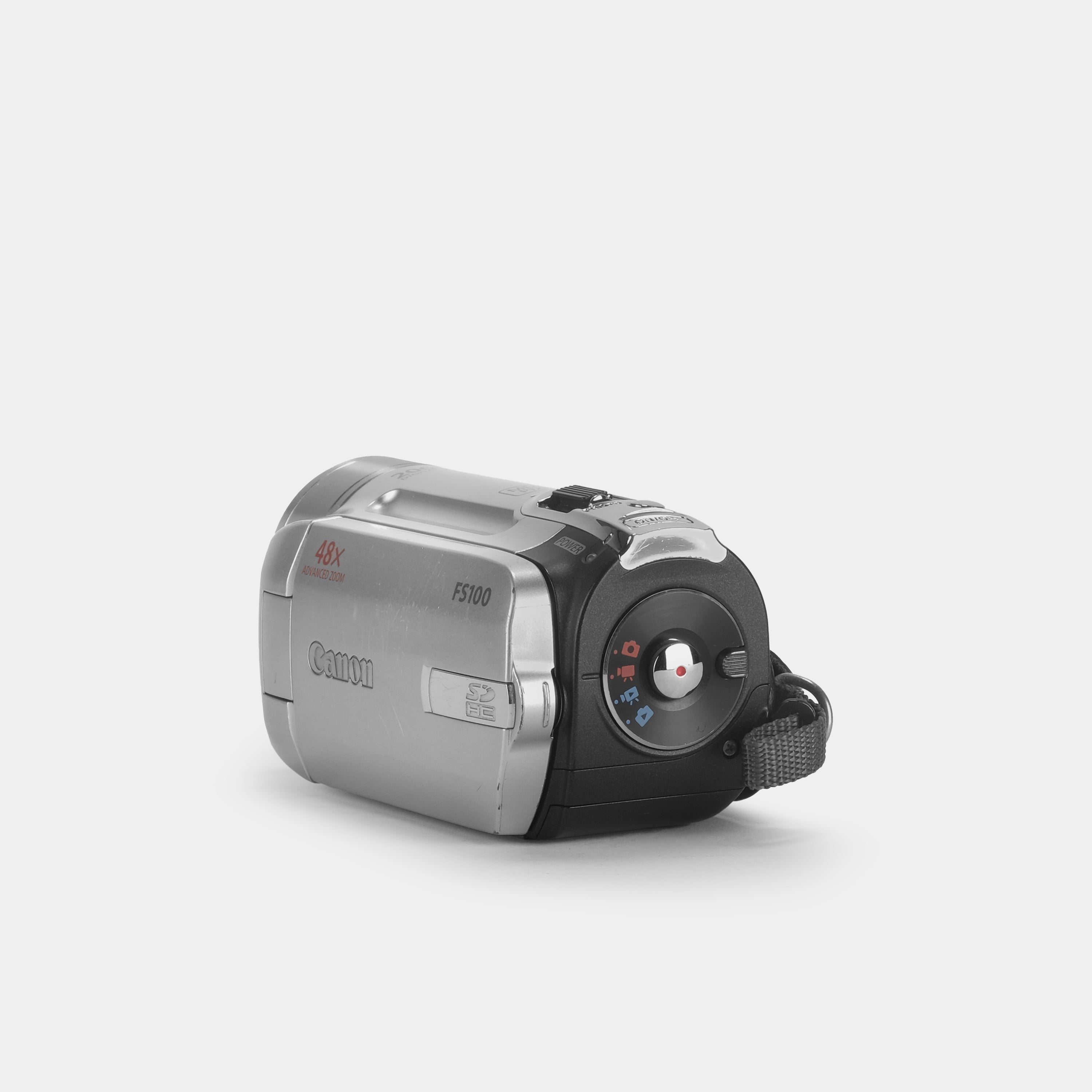 Canon FS100 Digital Video Camcorder - Full HD 1080p Camcorder with 37x Optical Zoom, Image Stabilization & SD Card Slot - Perfect for Vlogging, Travel Videos & Family Memories