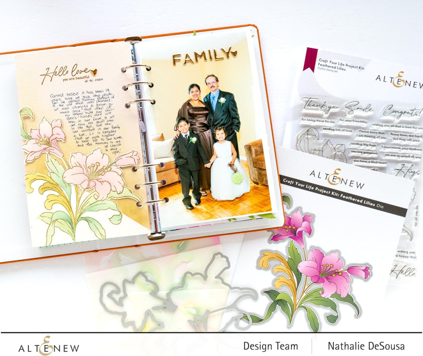 Feathered Lilies DIY Craft Kit - Handmade Flower Making Supplies for Home Decor, Wedding, Party & Gift Ideas | Perfect for DIY Enthusiasts & Creative Projects