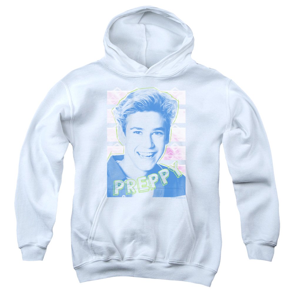 Saved By The Bell Preppy Unisex Youth Pullover Hoodie - Trendy Casual Wear for Teens & Kids - Perfect for School, Outings & Everyday Comfort
