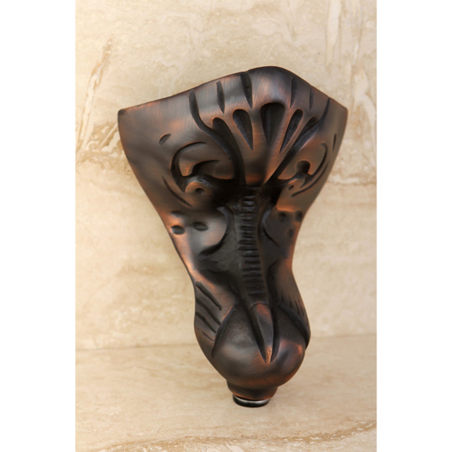 Aqua Eden VCTNT5 4-Piece Set Eagle Claw Cast Iron Bathtub Feet - Oil Rubbed Bronze Finish for Vintage & Modern Bathroom Decor