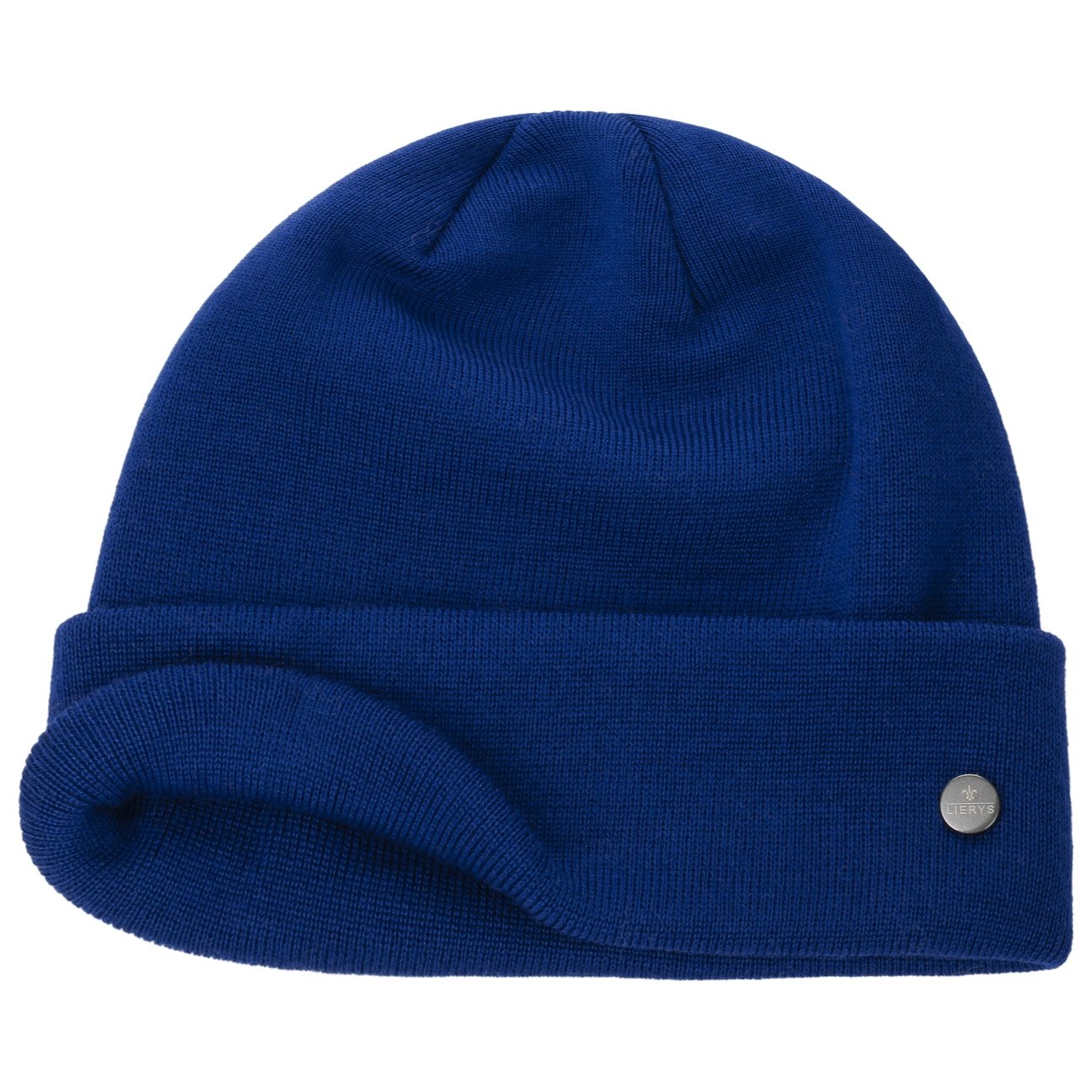 Lierys Premium Merino Wool Knit Beanie with Foldable Cuff - Soft & Warm Winter Hat for Men & Women - Perfect for Skiing, Hiking & Outdoor Activities