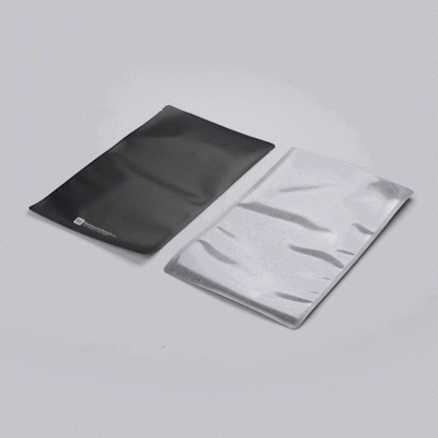Black Plastic Large Sandwich and Snack Bags - Heat Sealable 11.5
