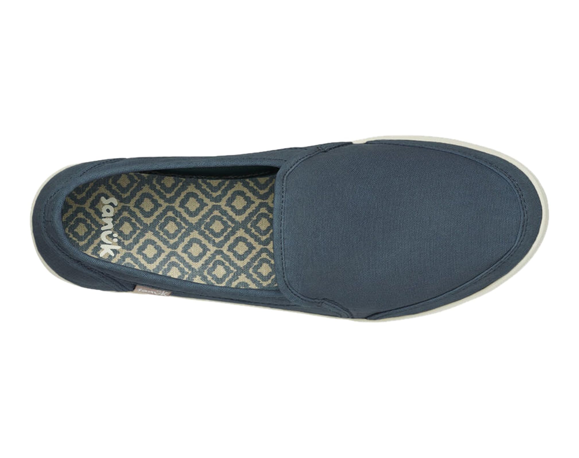 Sanuk Women's Pair O Dice Loafers - Comfortable Slip-On Shoes with Cushioned Footbed | Casual Walking & Everyday Wear | Perfect for Work, Travel & Leisure