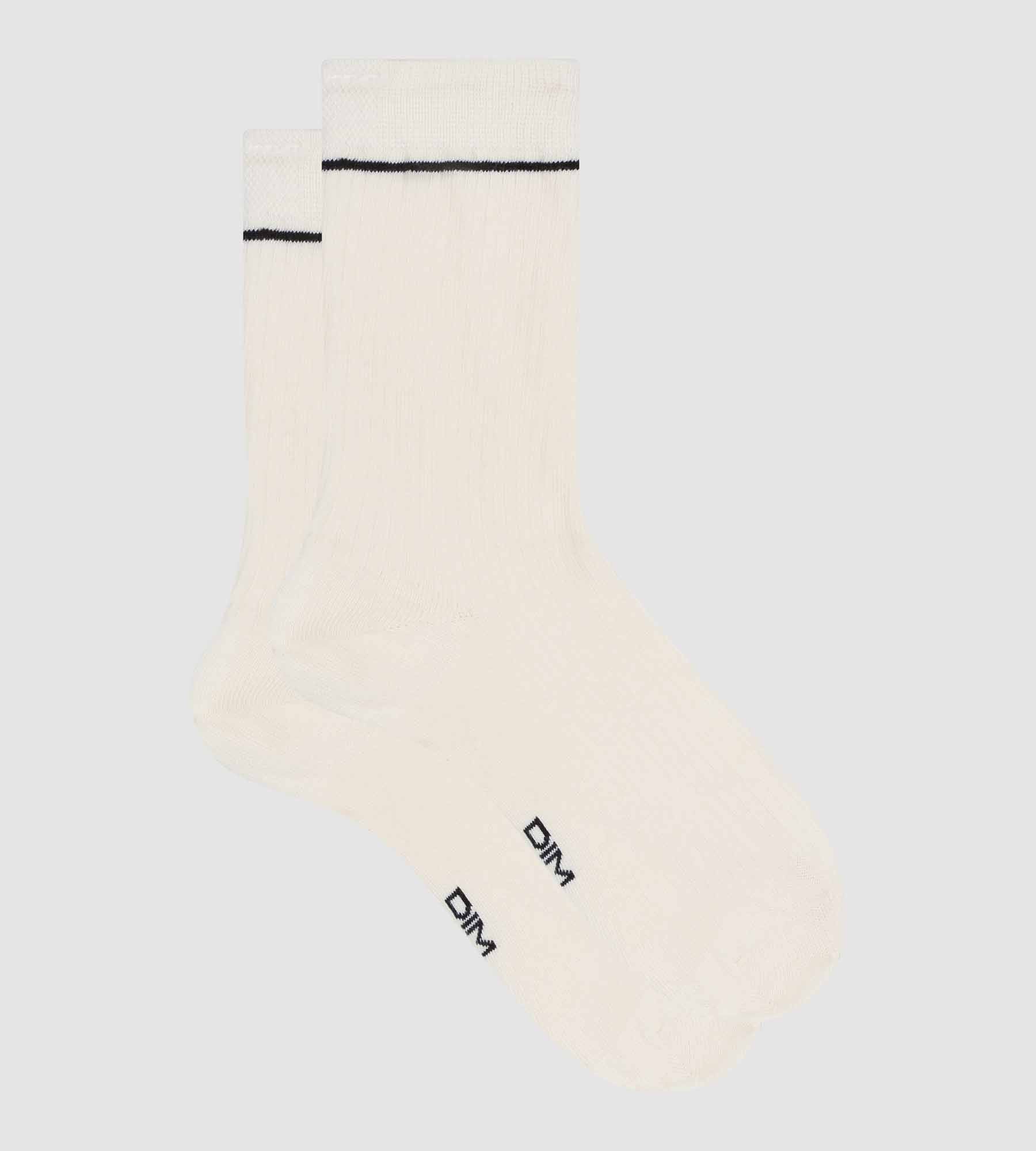 Unisex Cotton Modal Ribbed Socks - Cream Dim Icons - Soft & Breathable for Everyday Comfort, Workout & Lounge Wear