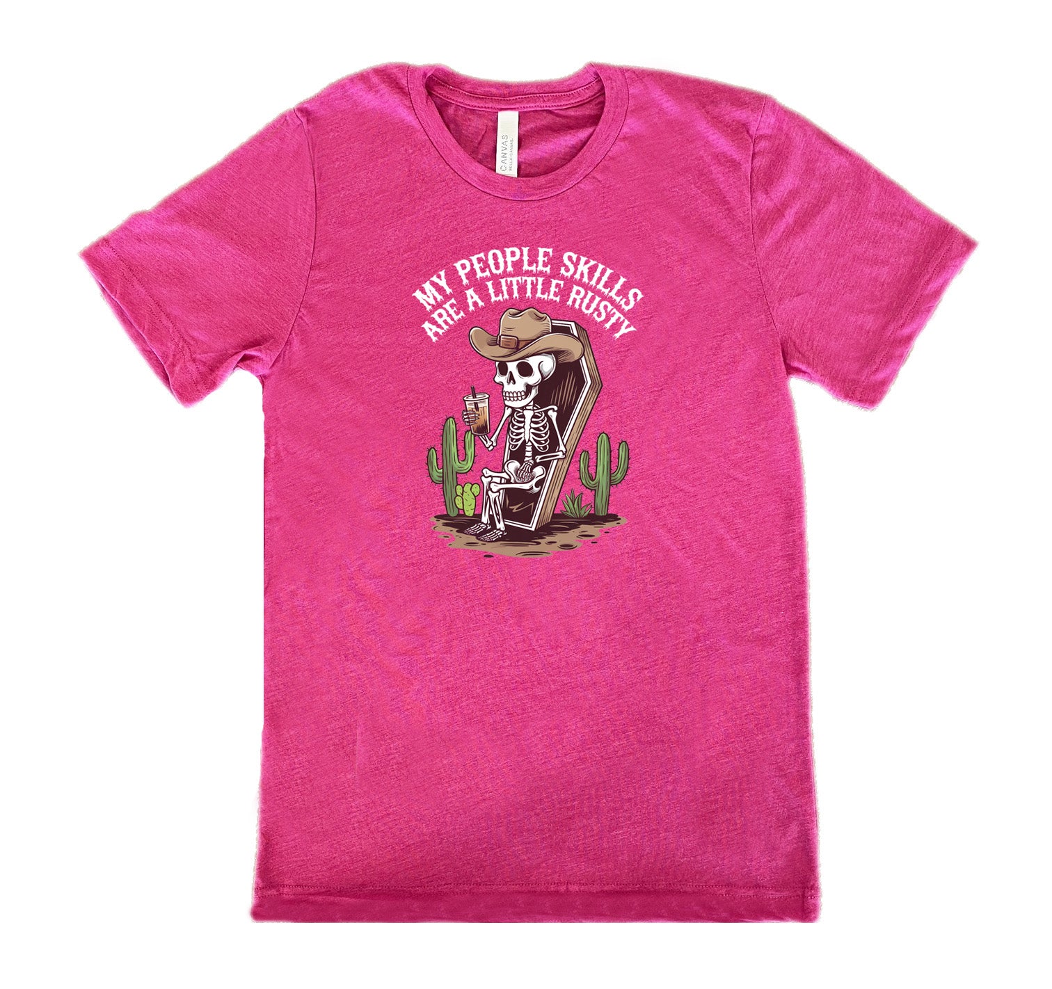 Unisex Funny Sarcastic T-Shirt - 'My People Skills Are A Little Rusty' Humor Tee for Men & Women | Perfect for Office, Parties & Social Events