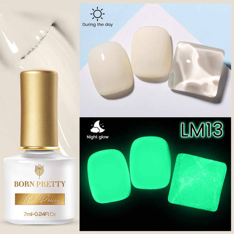 Born Pretty Luminous Macaron Gel Nail Polish - Long Lasting UV LED Soak Off Gel Polish for Salon & Home Manicure - Perfect for Nail Art, French Tips & Special Occasions