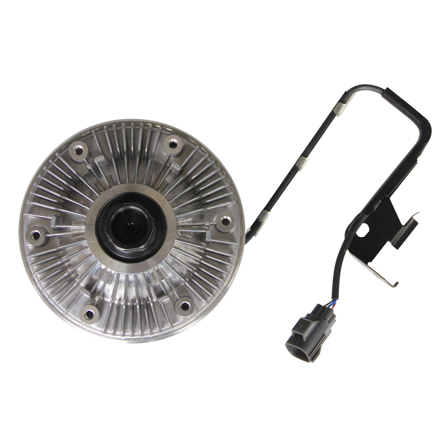 High Performance Radiator Cooling Fan Clutch Electric Replacement for 2004-2009 Dodge Cummins Ram 2500 5.9L, 2007-2009 Dodge Ram 2500 6.7L, 2004-2007 Dodge Ram 3500 5.9L, 2007-2009 Ram 3500 6.7L - Perfect for Off-Roading, Towing & Heavy-Duty Truck Maintenance
