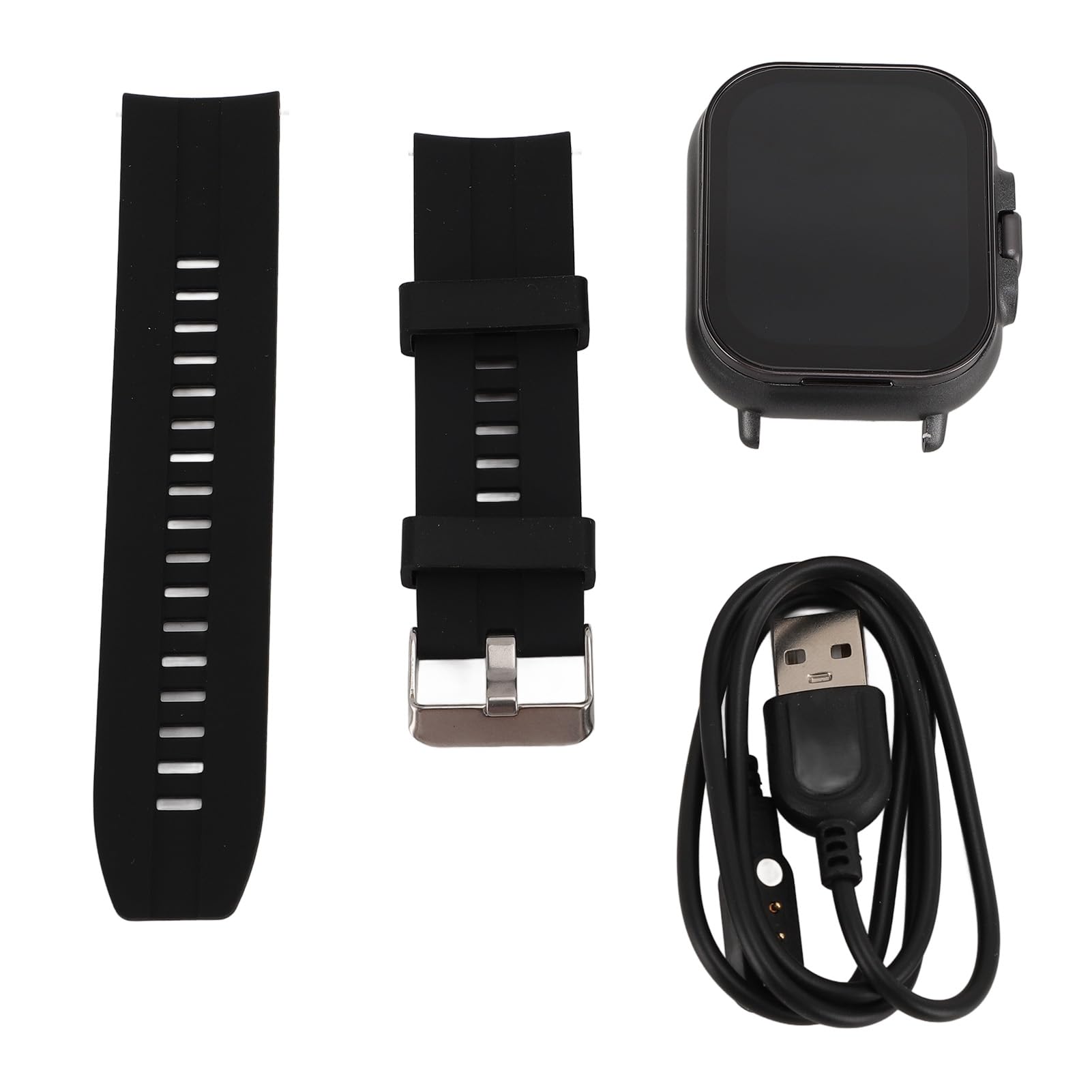 Smart Fitness Tracker Watch with Heart Rate Monitor, 2.0 Inch Touch Screen, IP67 Waterproof, Sleep Tracking - Perfect for Running, Swimming & Daily Activity Tracking