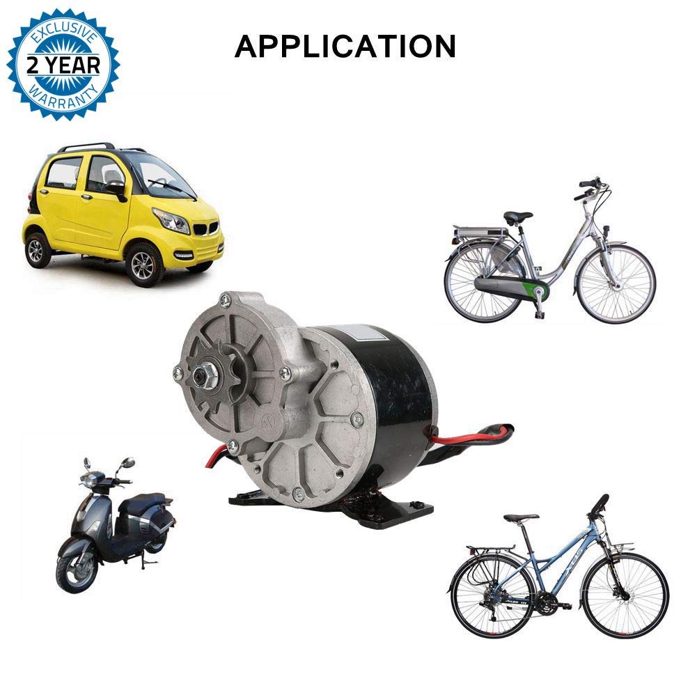 12V 250W Brushed DC Gear Reduction Motor with 9-Tooth Sprocket - High Torque Electric Motor for E-Bikes, Scooters, Door Locks & Smart Curtains - Perfect for DIY Projects, Home Automation and Small Electric Vehicles