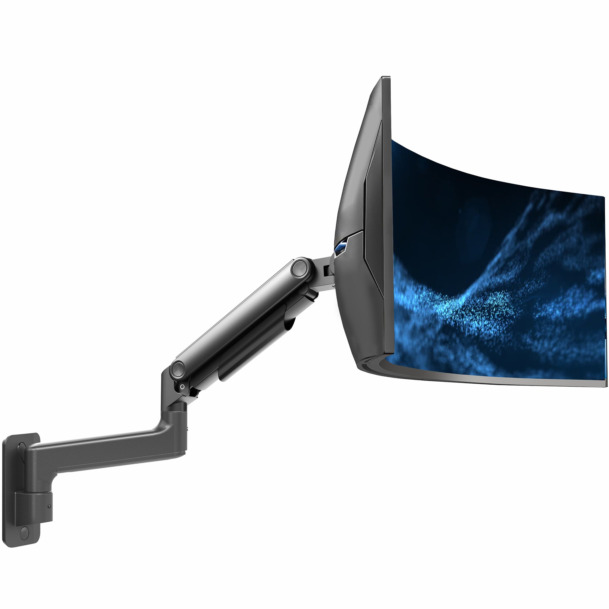 Ultrawide Monitor Wall Mount - Adjustable Mechanical Arm for 40-Inch Screens | Perfect for Home Office, Gaming & Multi-Screen Workstations