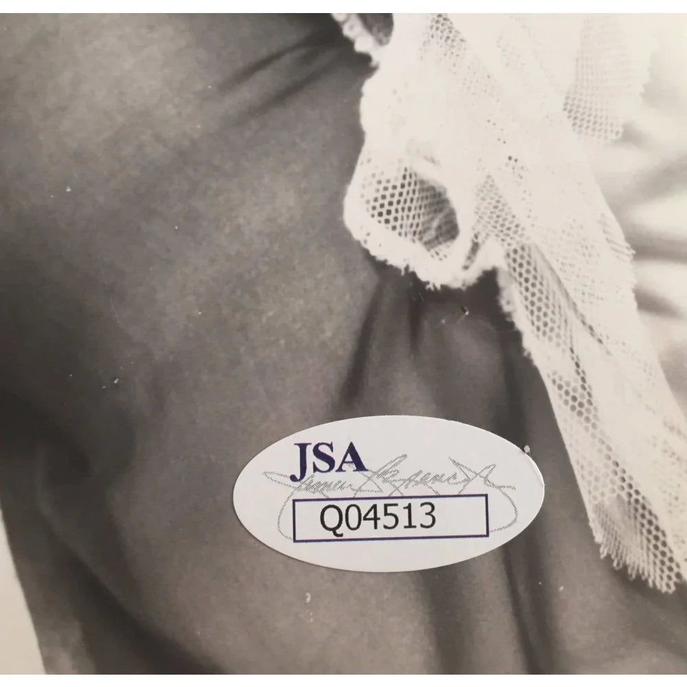 Authentic Jane Fonda Signed 8x10 Photo with JSA COA - Rare Autograph Collectible for Movie Memorabilia & Fan Display