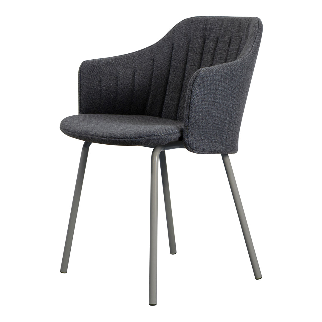 Comfortable 4-Leg Chair with Back and Seat Cushion - Perfect for Home Office, Living Room, or Bedroom Relaxation
