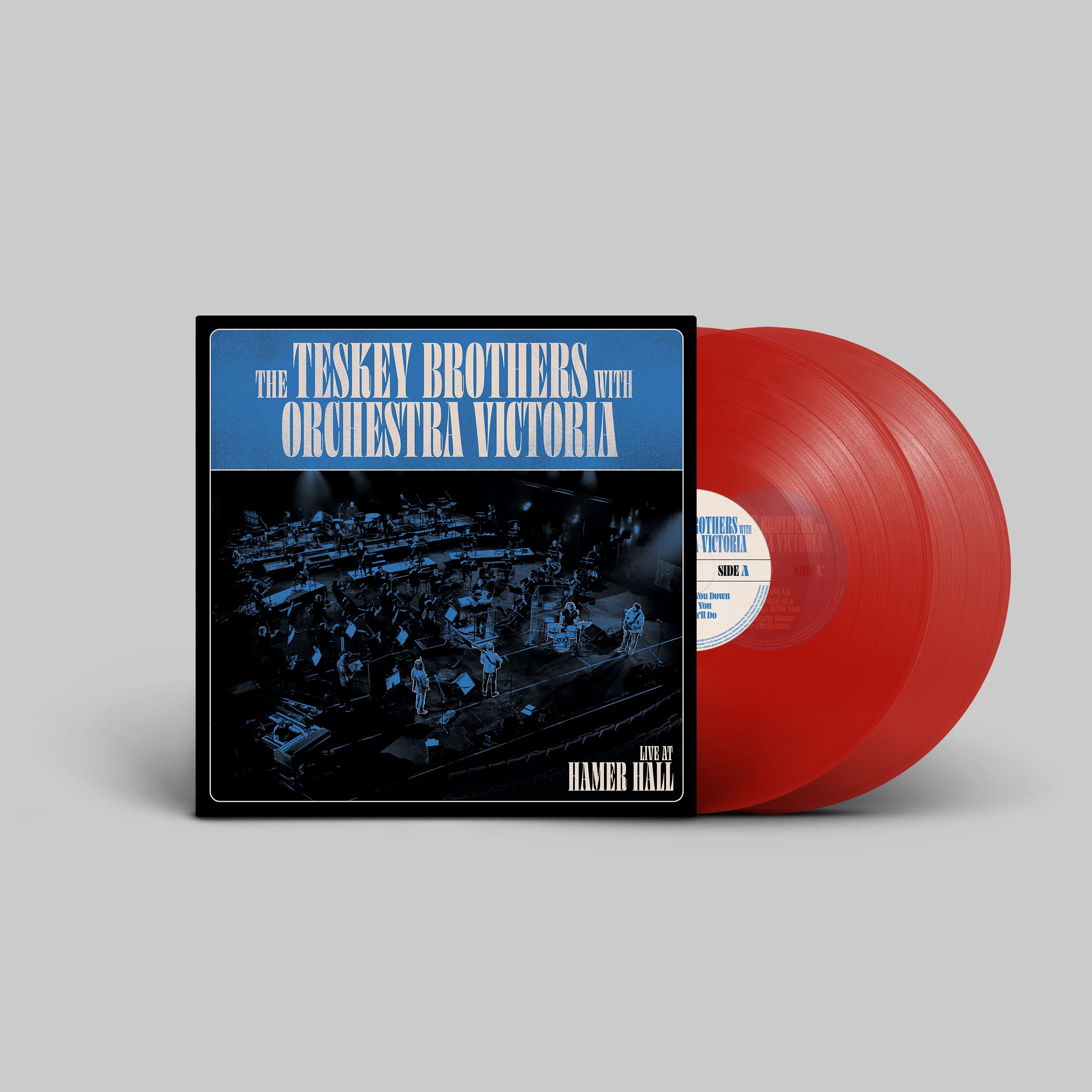 Live at Hamer Hall Limited Edition Translucent Red Vinyl Record - Perfect for Collectors & Music Lovers, Great for Home Listening & Gifts