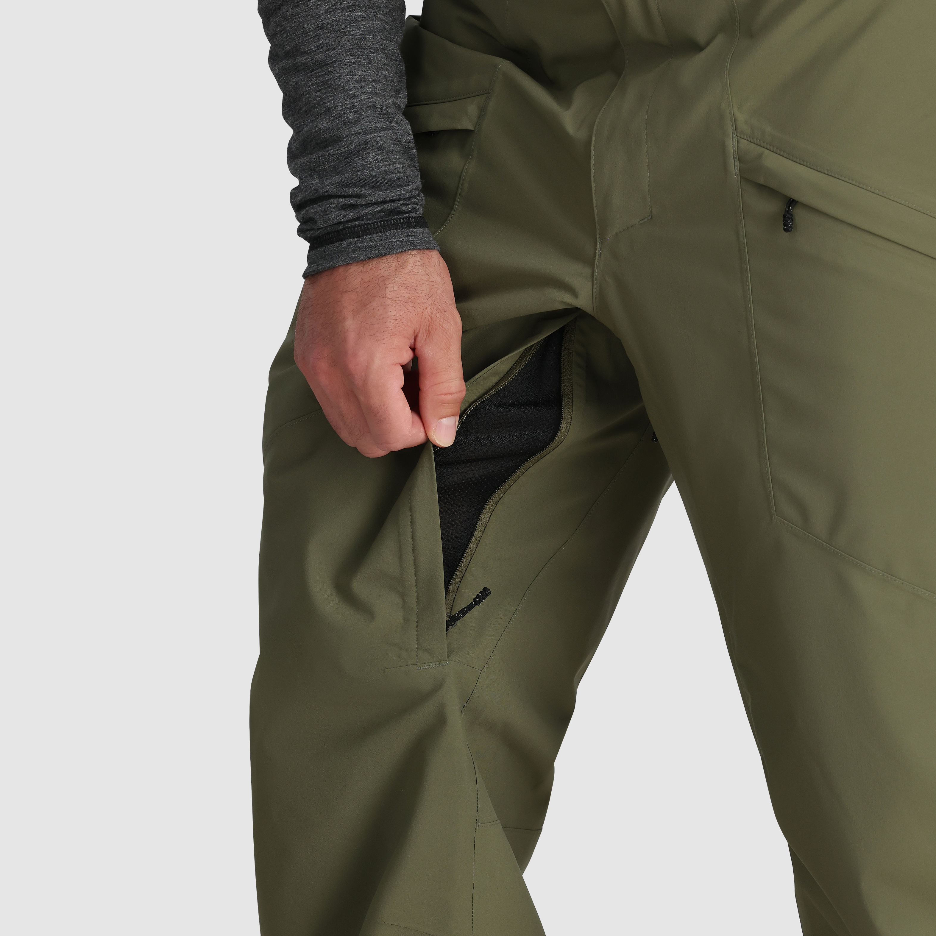 Men's Insulated Snow Pants - Waterproof Winter Ski Pants for Men - Warm Thermal Snowboard Pants for Skiing, Snowboarding & Outdoor Activities