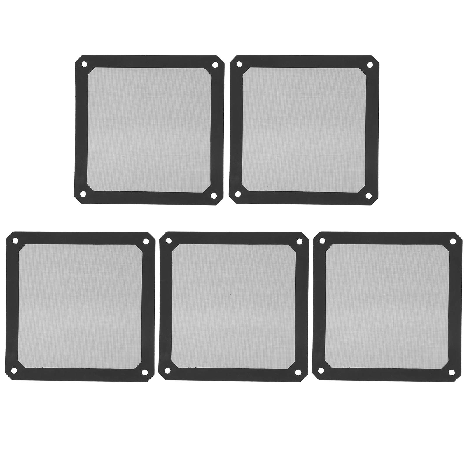 120mm PC Cooler Fan Filter - PVC Dustproof Mesh Cover with Magnetic Frame for Computer Case | Dust Protection for Gaming PC, Desktop, Workstation & Server Cooling Systems