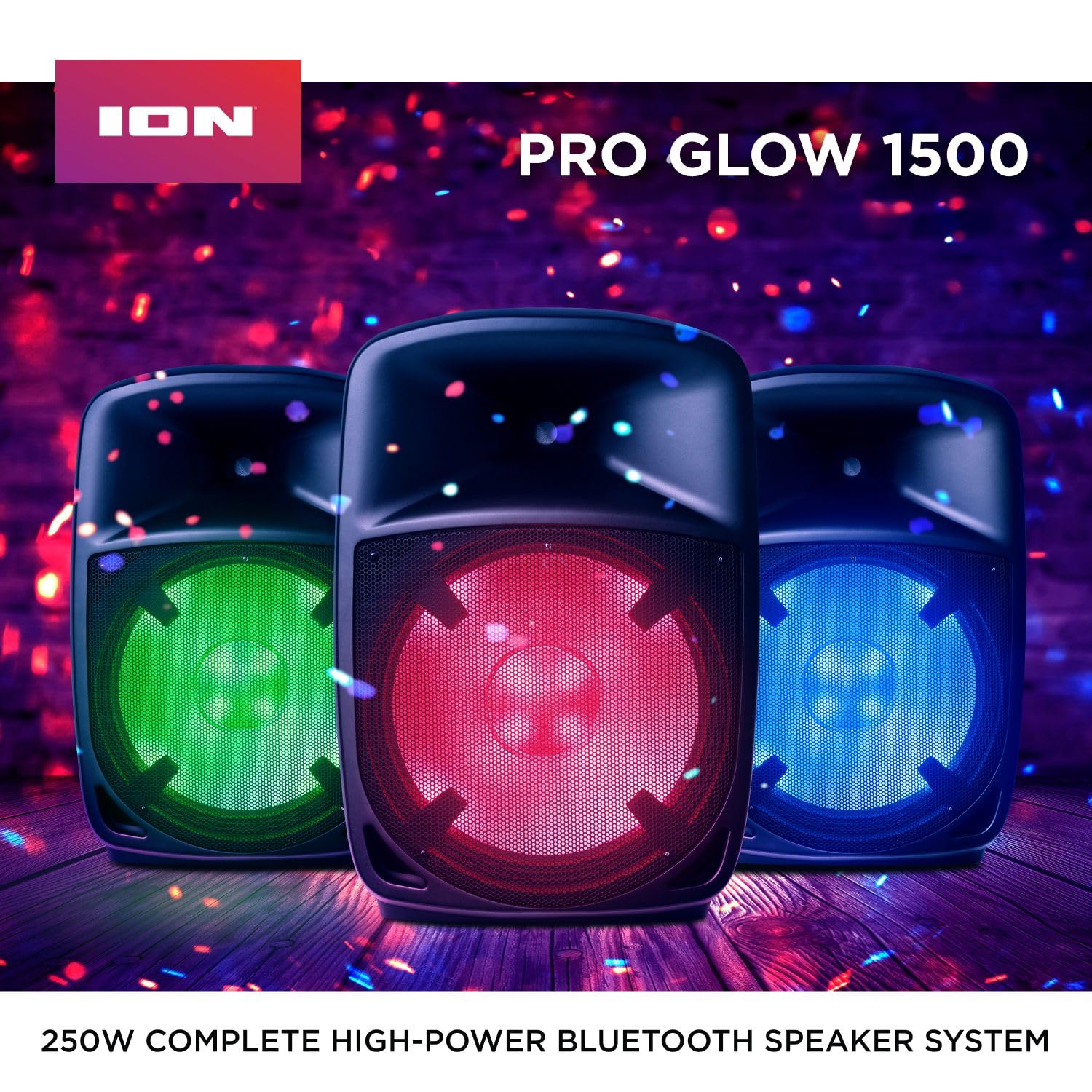 ION Audio Pro Glow 1500 - 250W 15