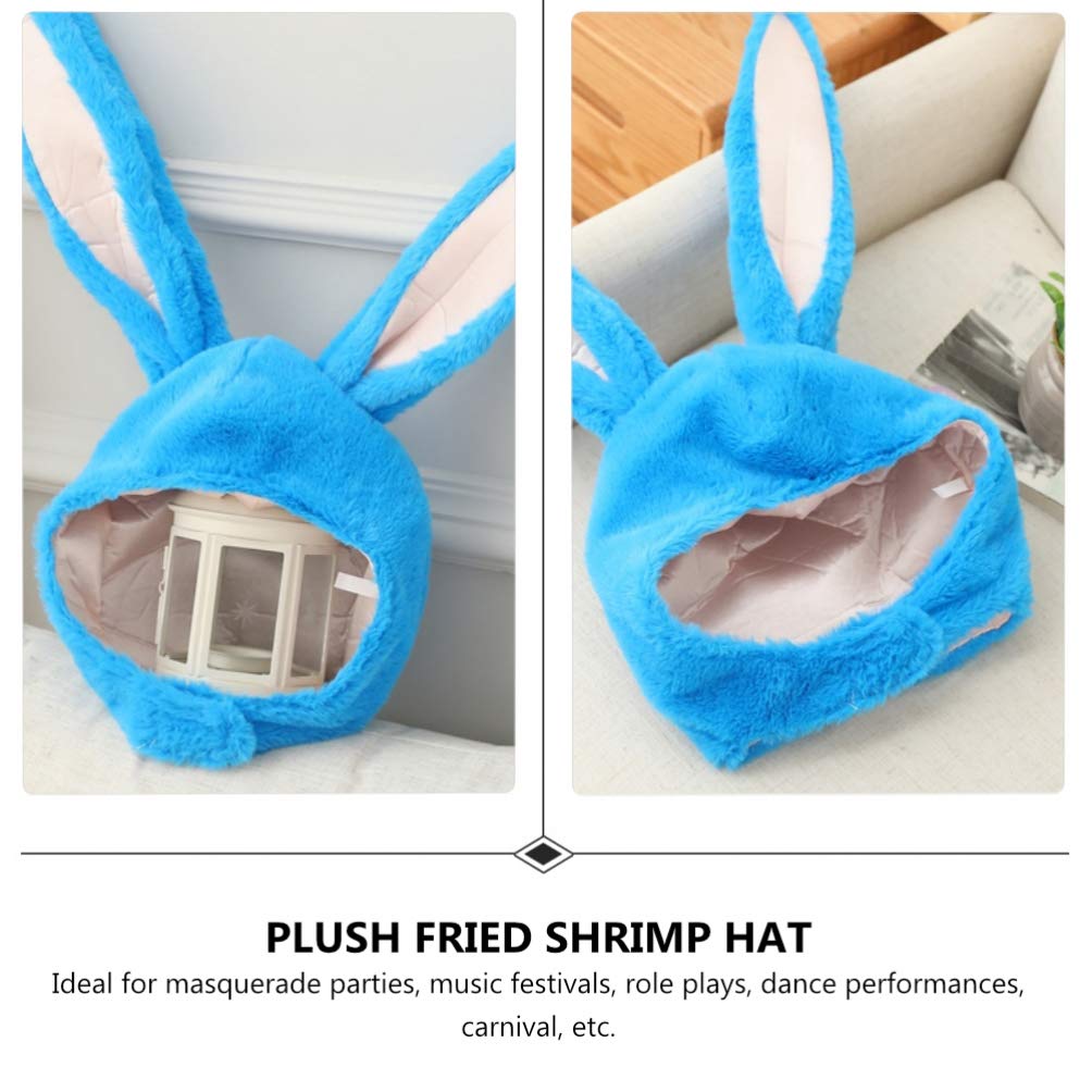 PRETYZOOM Bunny Ears Hat - Soft Plush Rabbit Ear Headband for Women & Girls - Cute Animal Costume Accessory for Halloween, Cosplay, Easter, Christmas Parties & Photo Props