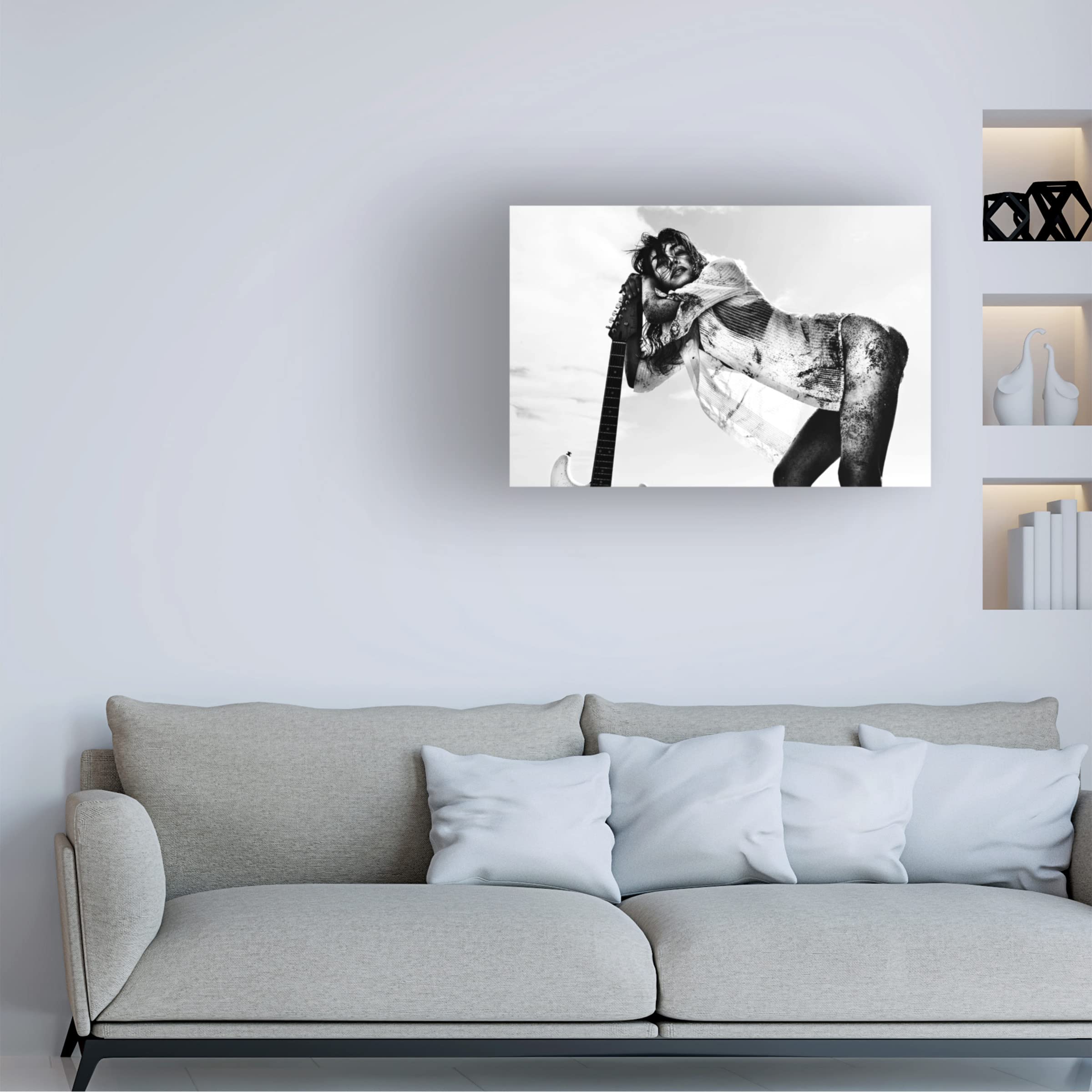 Eddie Wetton 'Under The Summer' Canvas Wall Art Print - Modern Home Decor for Living Room, Bedroom & Office - High Quality Framed Painting