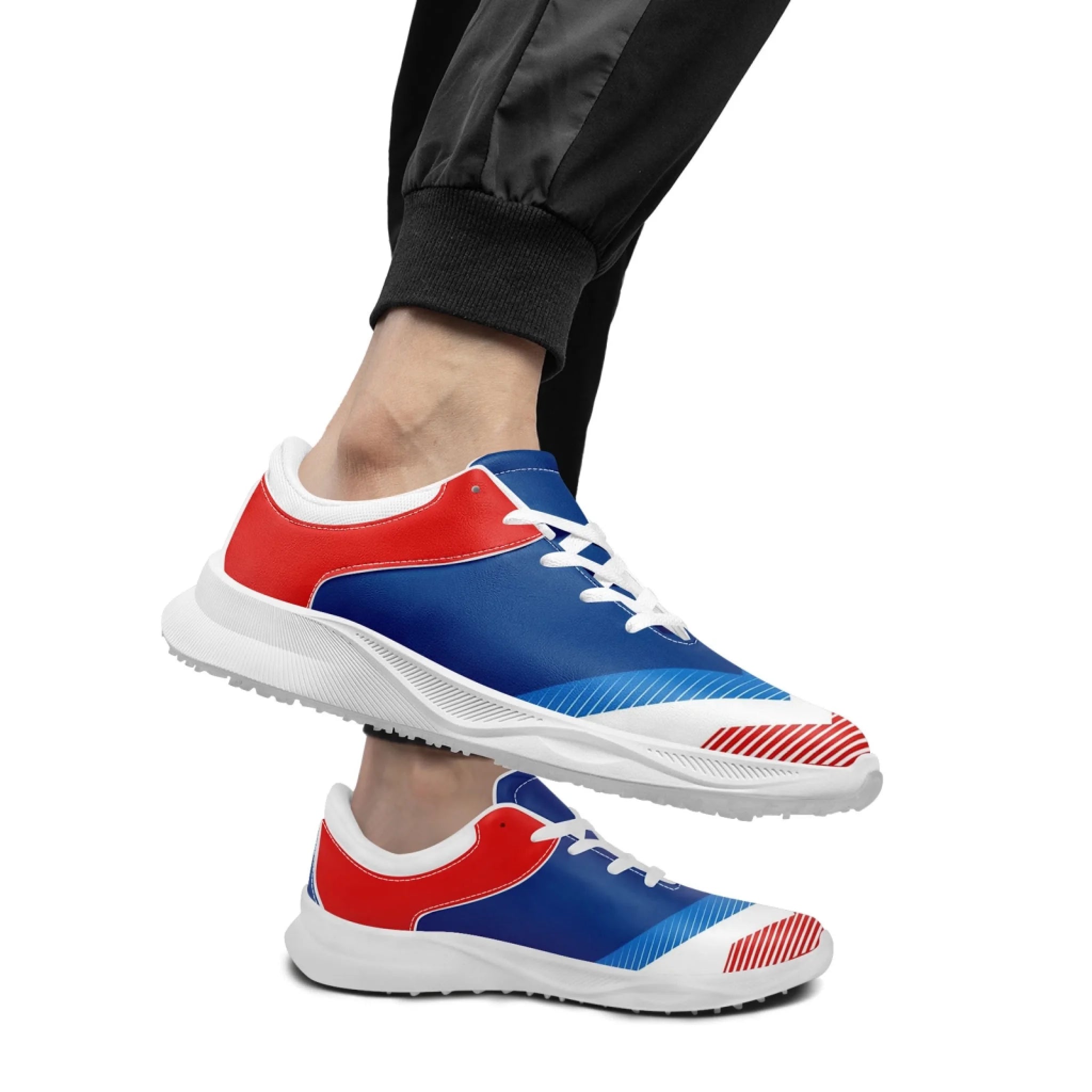 Custom Golf Performance Sneakers for Men & Women - Personalized Durable Athletic Shoes for POD Resellers - Lightweight Comfort Walking & Running Shoes - Perfect for Golf Course, Gym Workouts & Casual Wear (FN062 25020099)