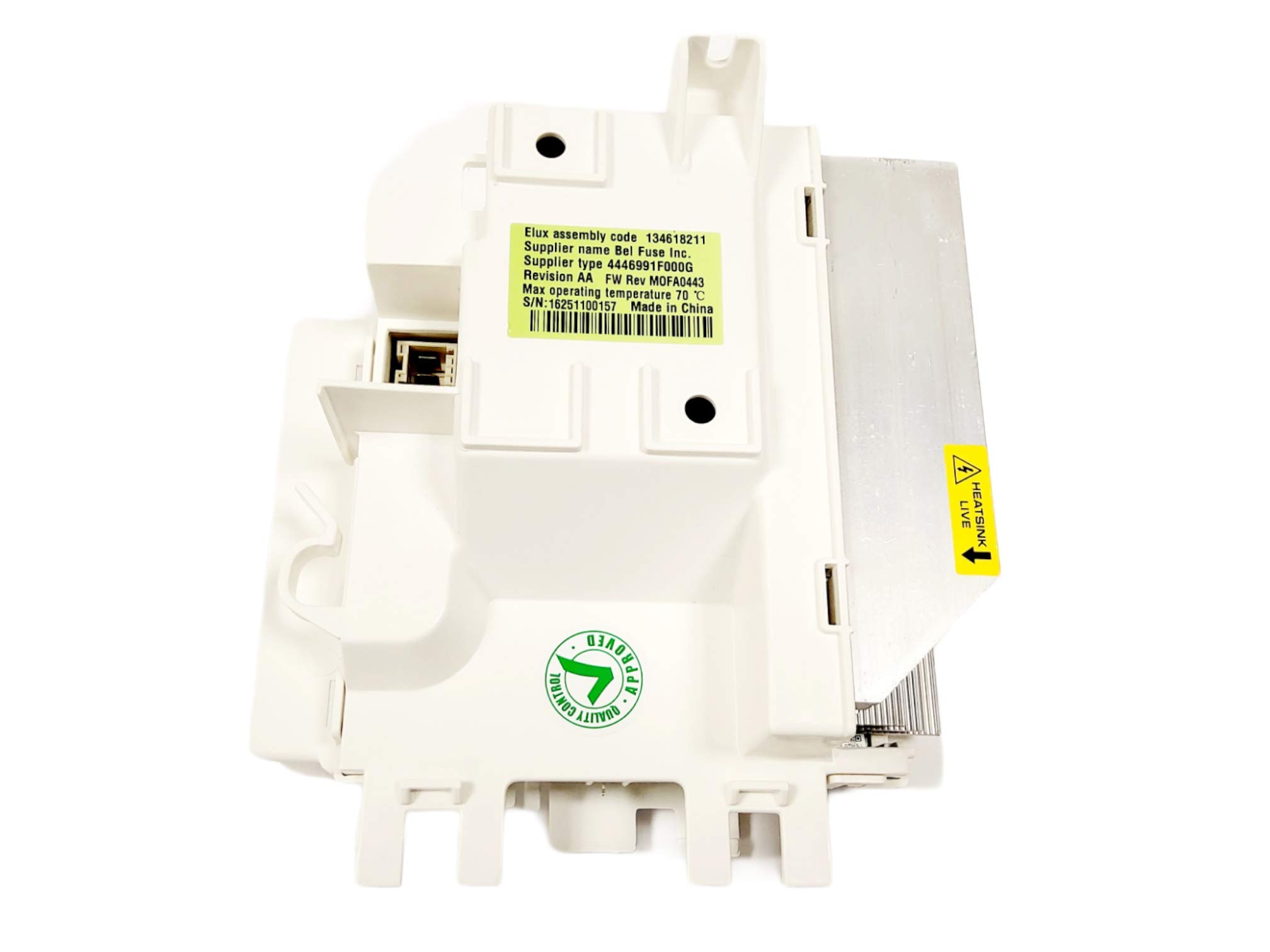 GLOB PRO SOLUTIONS 3513119 Washing Machine Main Control Board Replacement (6.5 Inch) - Compatible with Frigidaire, Electrolux, Kenmore 3513119 - Heavy Duty Washer Motherboard for Laundry Appliances
